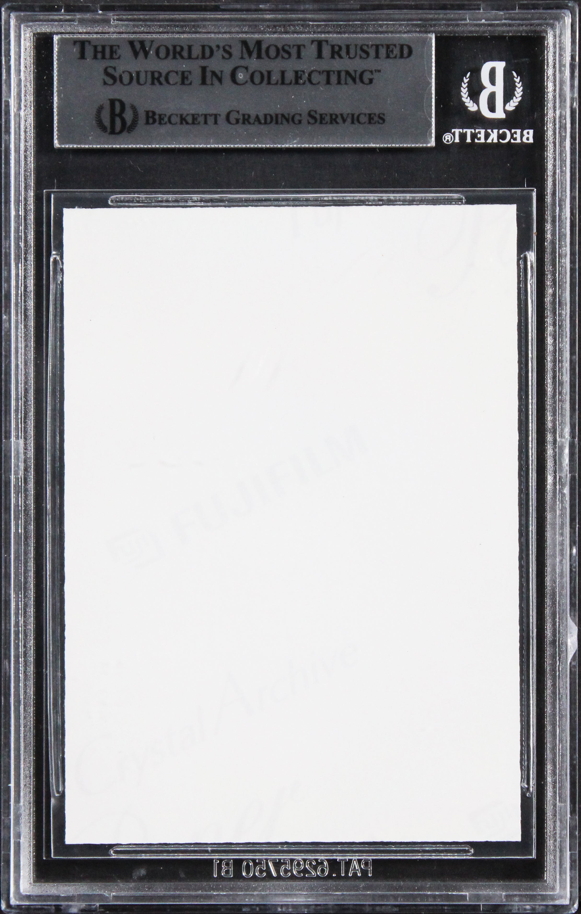George Roubicek Star Wars Authentic Signed Custom Trading Card BAS Slabbed