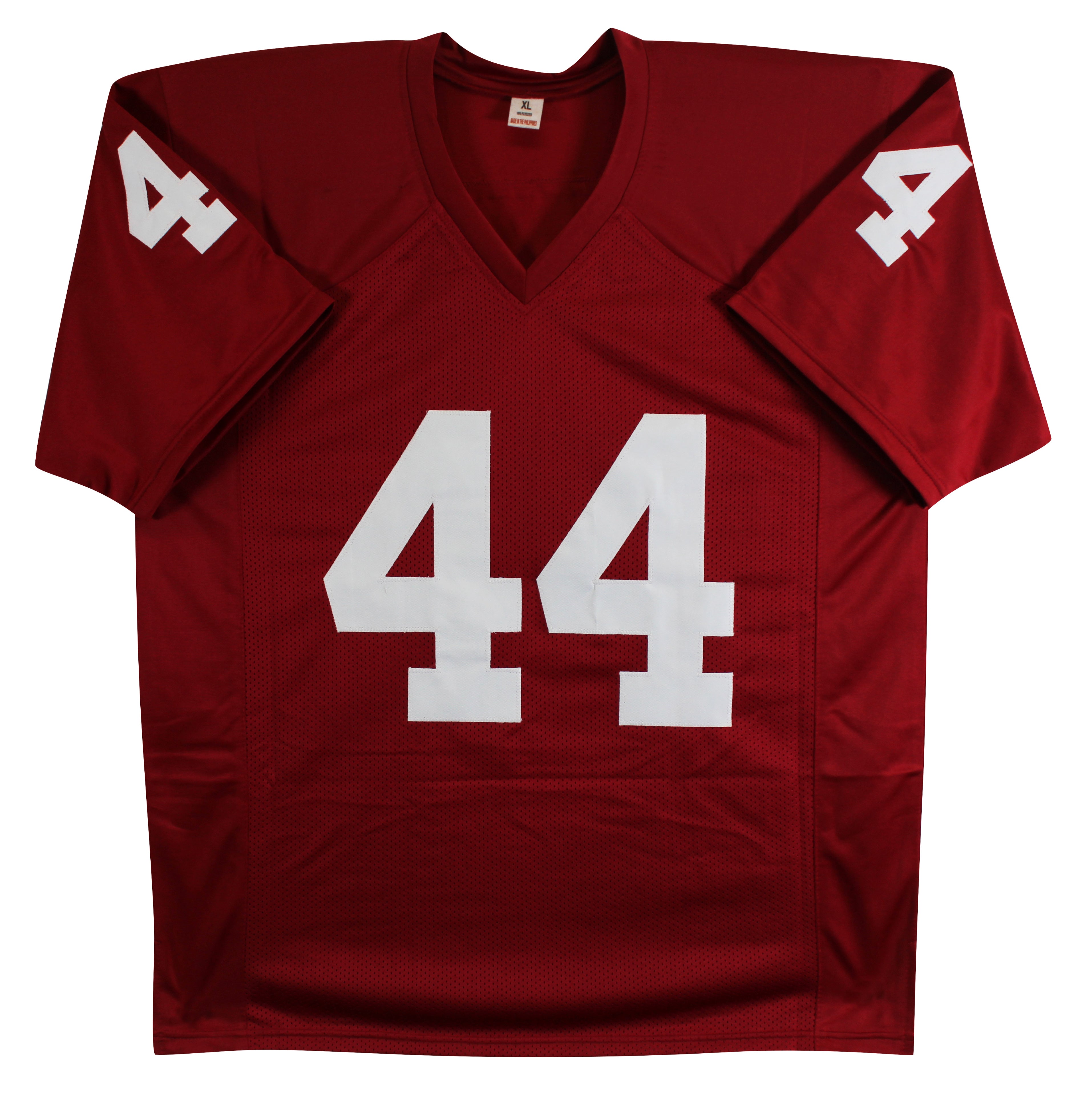 OU Brian Bosworth "85 Nat'l Champs" Signed Maroon Pro Style Jersey JSA #WA841052