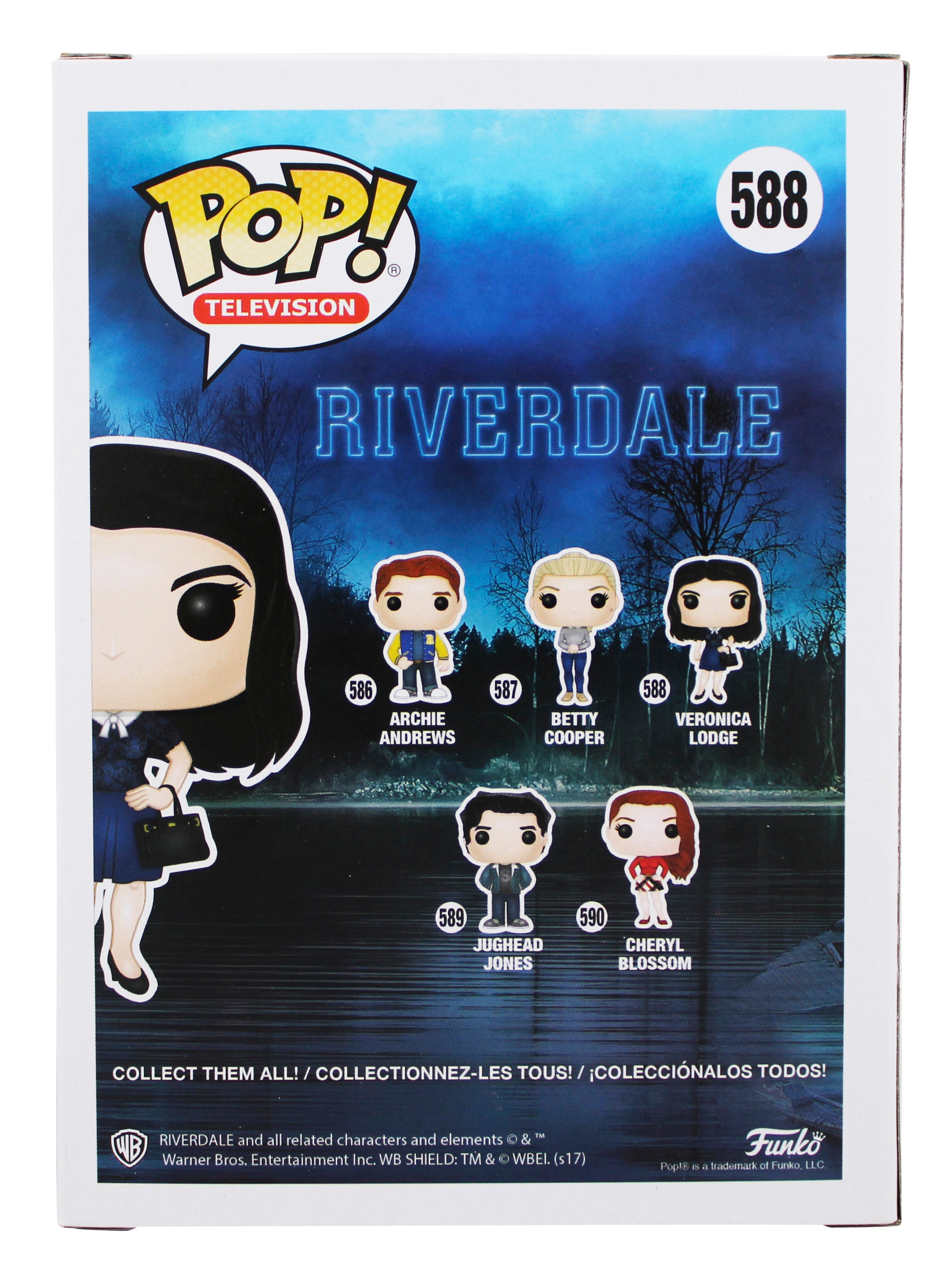 Camila Mendes Riverdale Signed Veronica Lodge #588 Funko Pop Vinyl Figure BAS