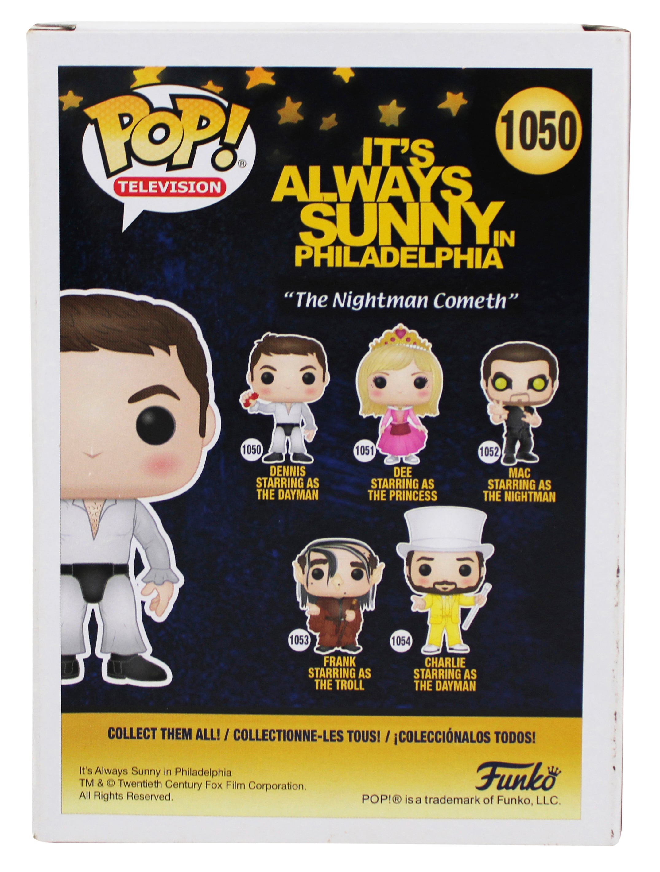 Glenn Howerton It's Always Sunny Signed Dennis #1050 Funko Pop Vinyl Figure BAS