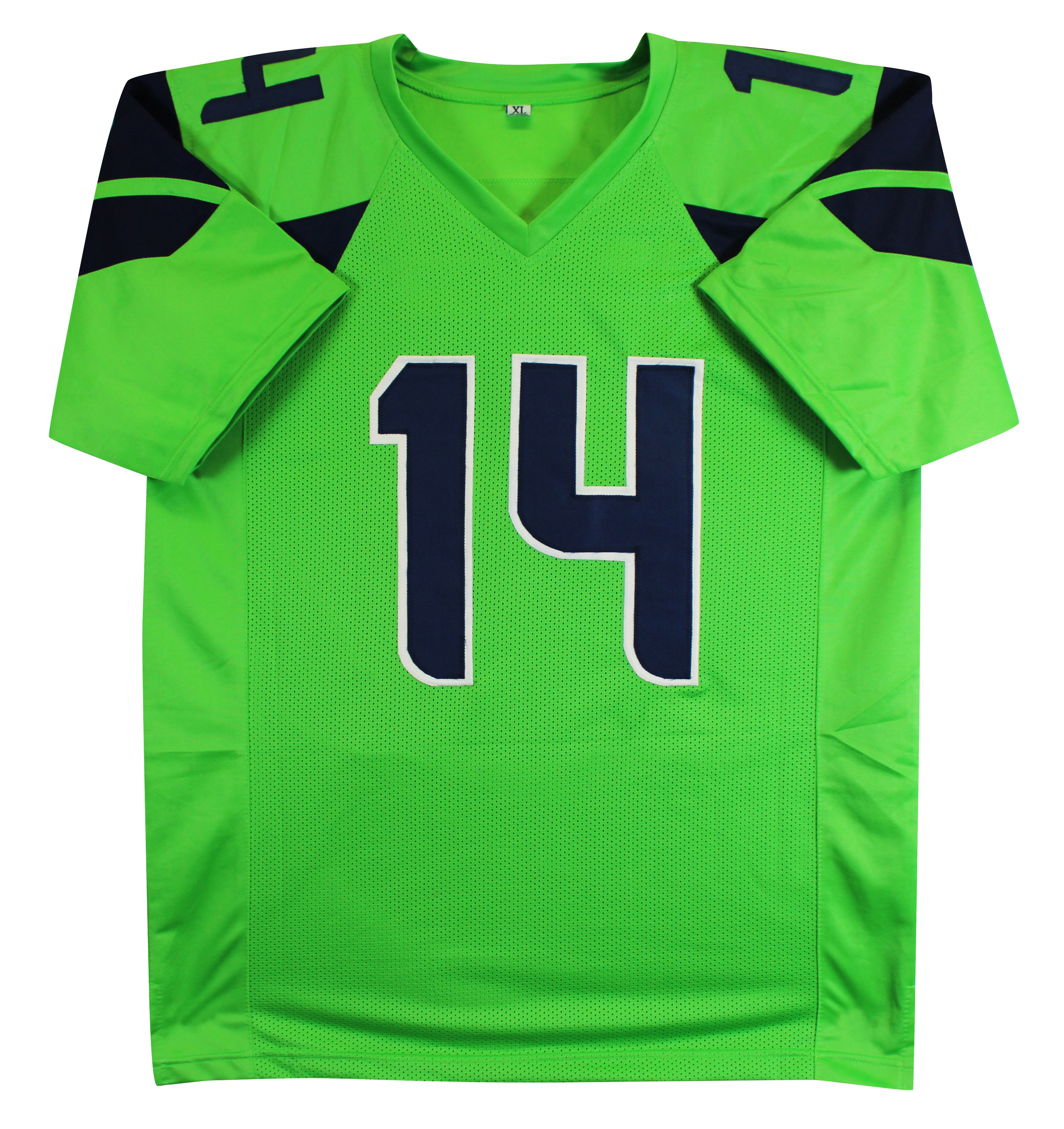 D.K. Metcalf Authentic Signed Green Pro Style Jersey Autographed JSA #AH67534