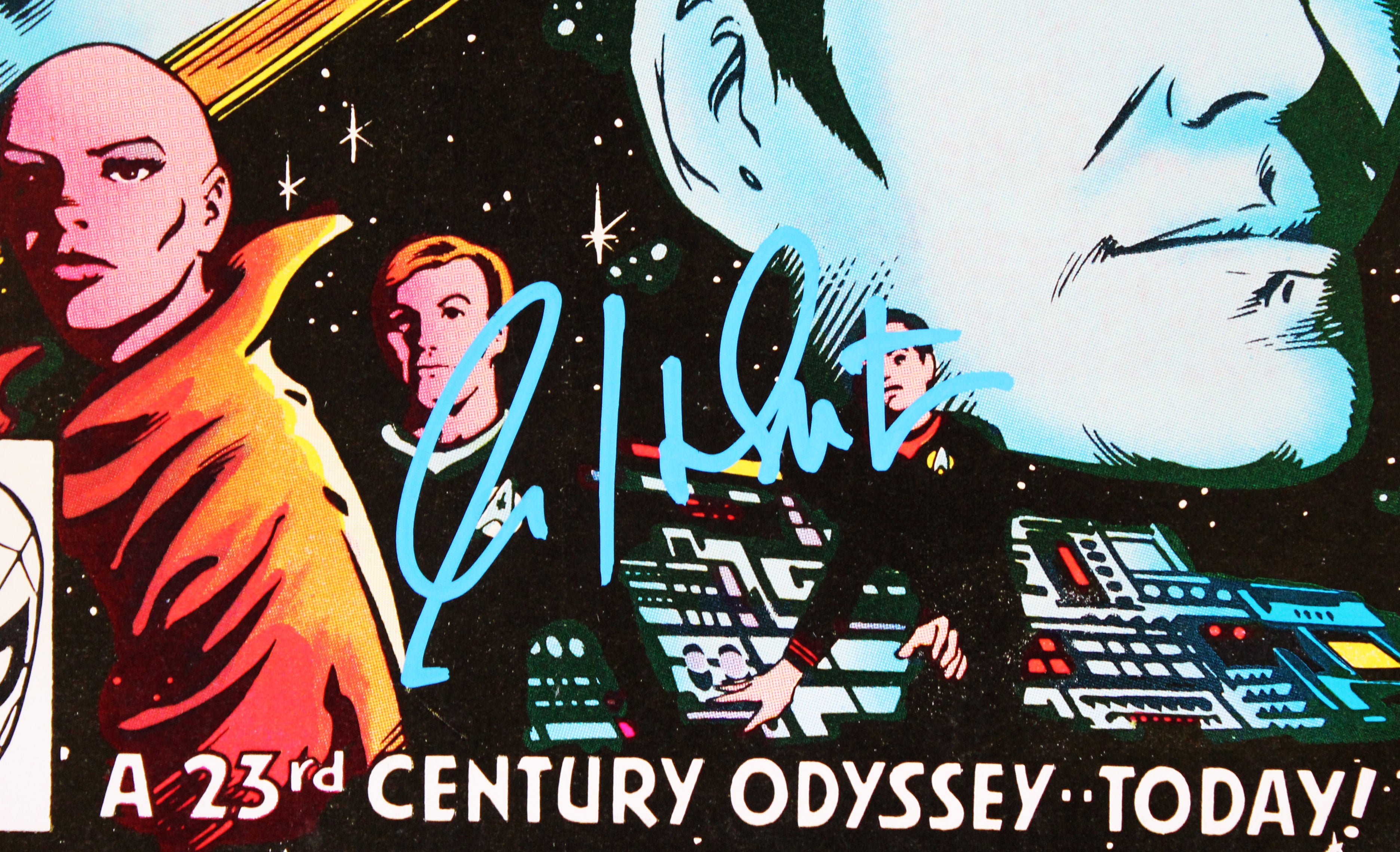 William Shatner Signed 1980 Star Trek The Motion Picture April #1 Comic BAS Wit