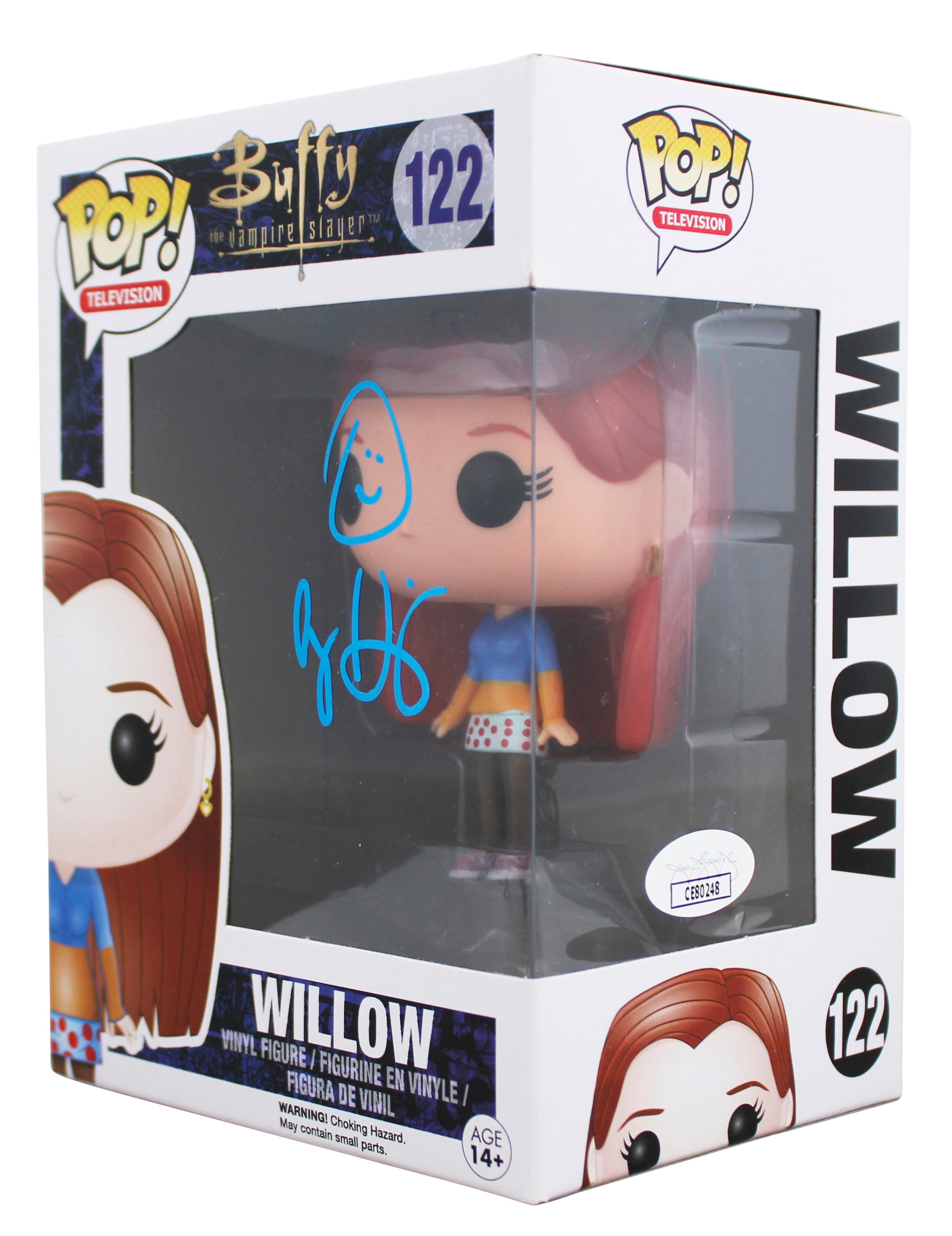 Alyson Hannigan Buffy the Vampire Slayer Signed #122 Funko Pop Figure JSA