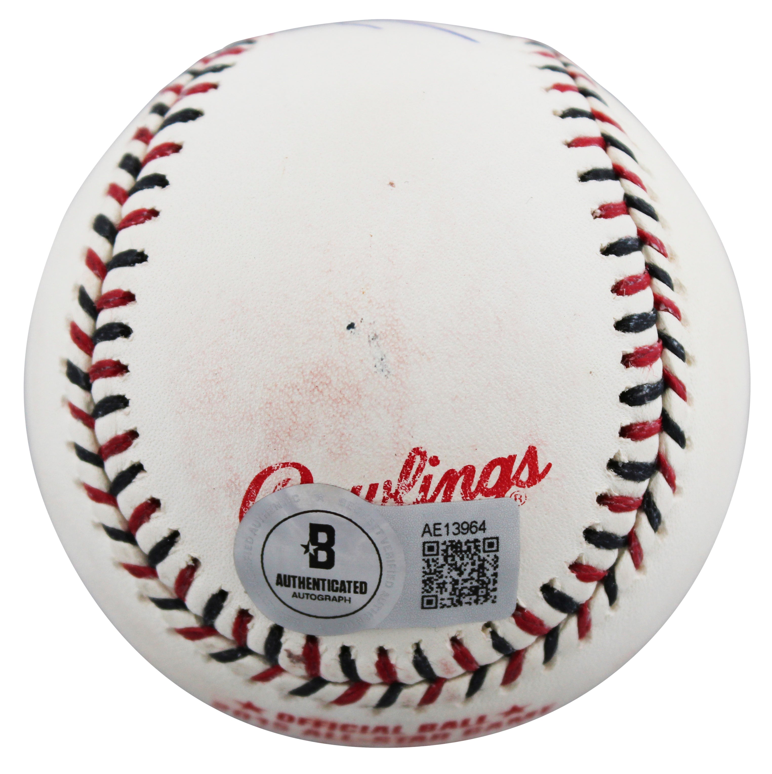 Angels Mike Trout Signed 2015 All Star Game Logo OML Baseball BAS #AE13964