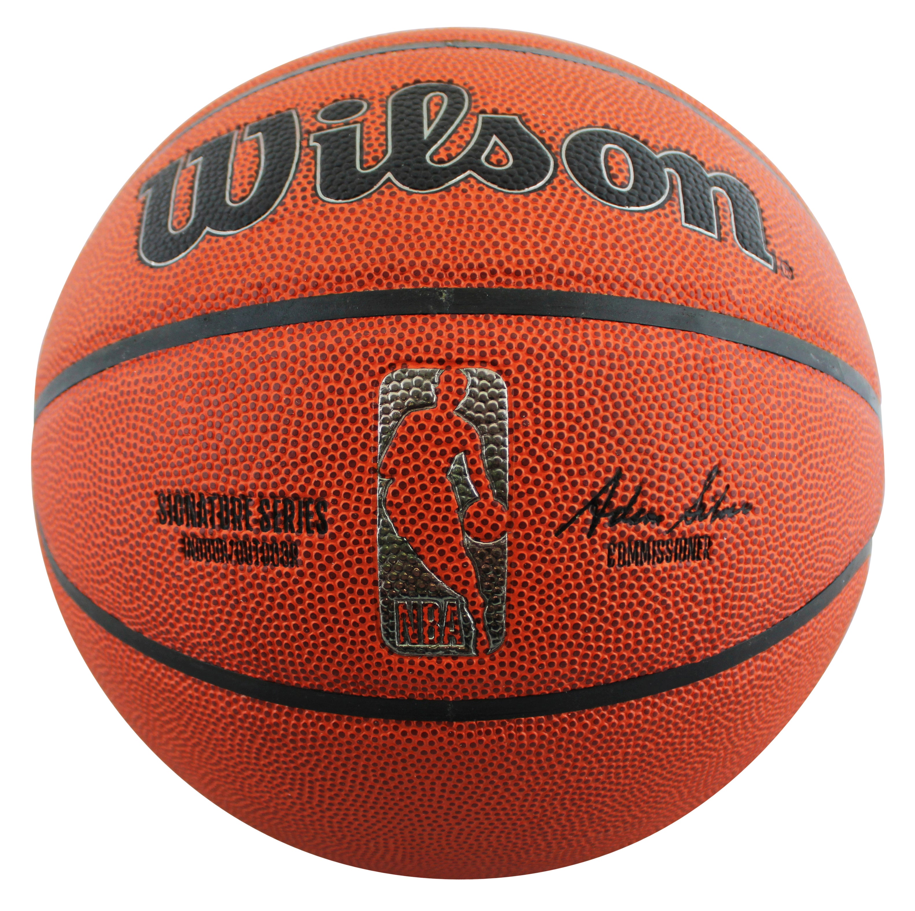 Lakers Shaquille O'Neal Signed Wilson Signature Series Basketball W/ Case BAS W