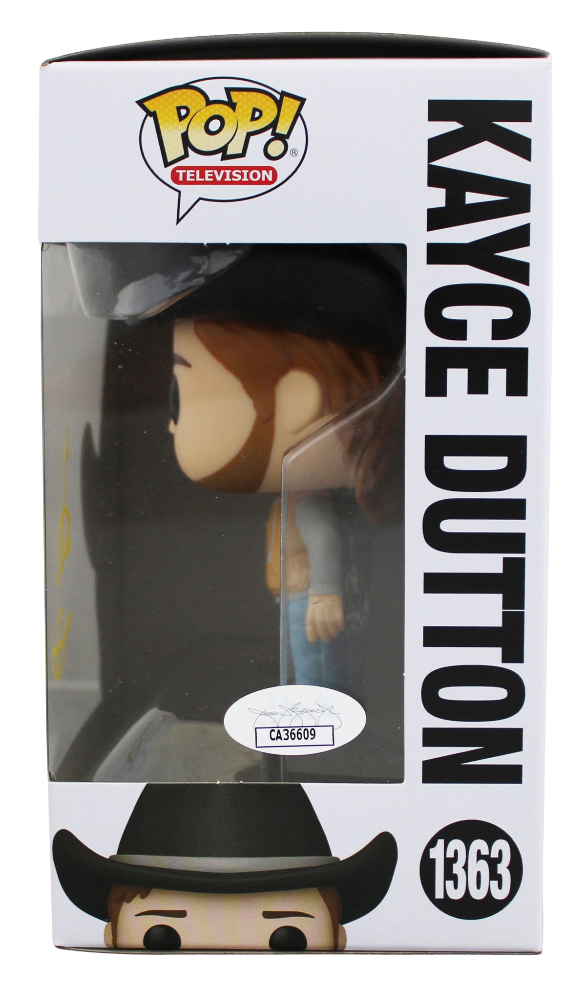 Luke Grimes Yellowstone Signed Kayce Dutton #1363 Funko Pop Figure JSA #CA36609