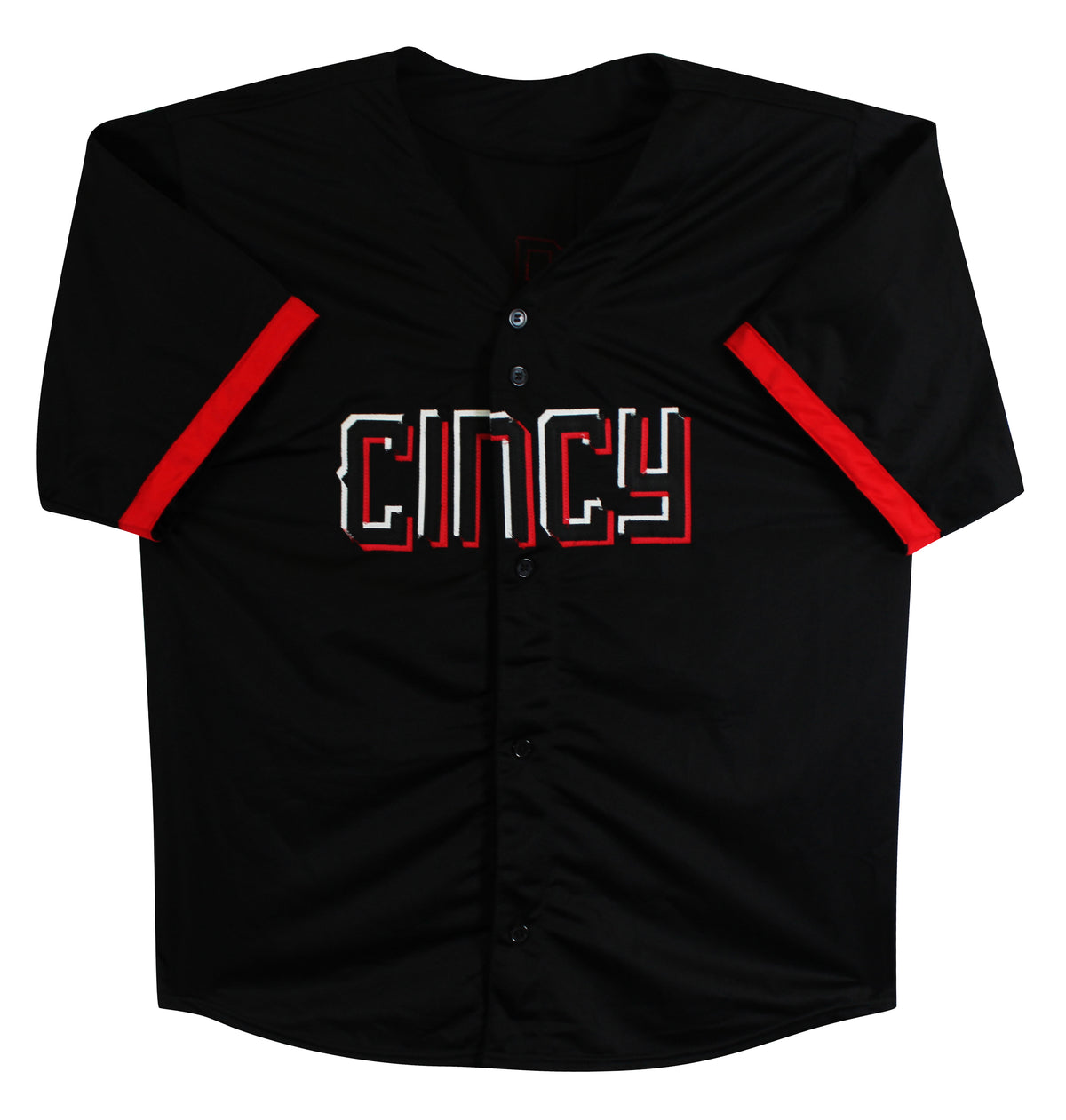 Elly De La Cruz Signed Black Pro Style Jersey BAS Witnessed #3W055510