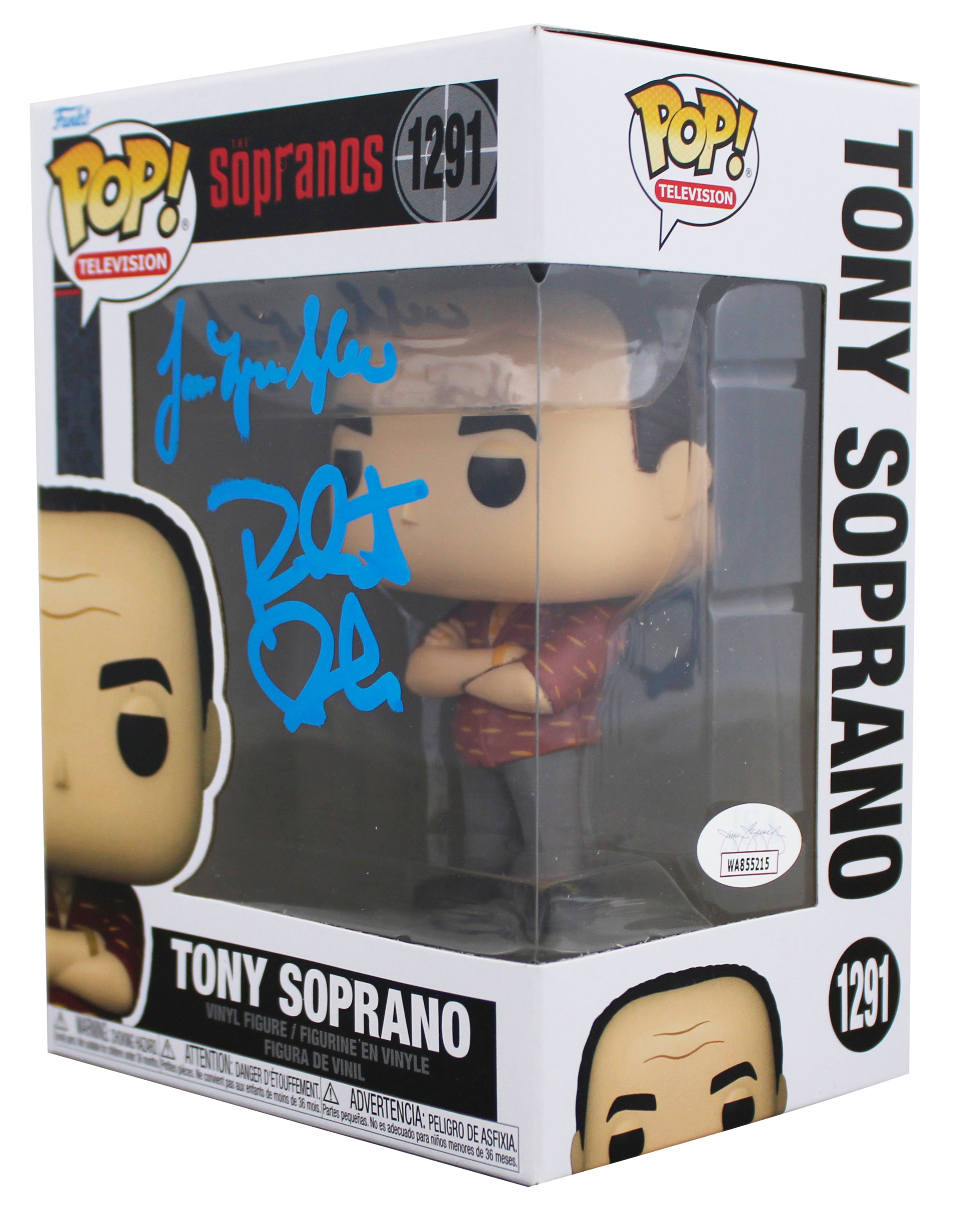 Robert Iler & Jamie-Lynn Sigler Sopranos Signed #1291 Funko Pop Vinyl Figure JSA