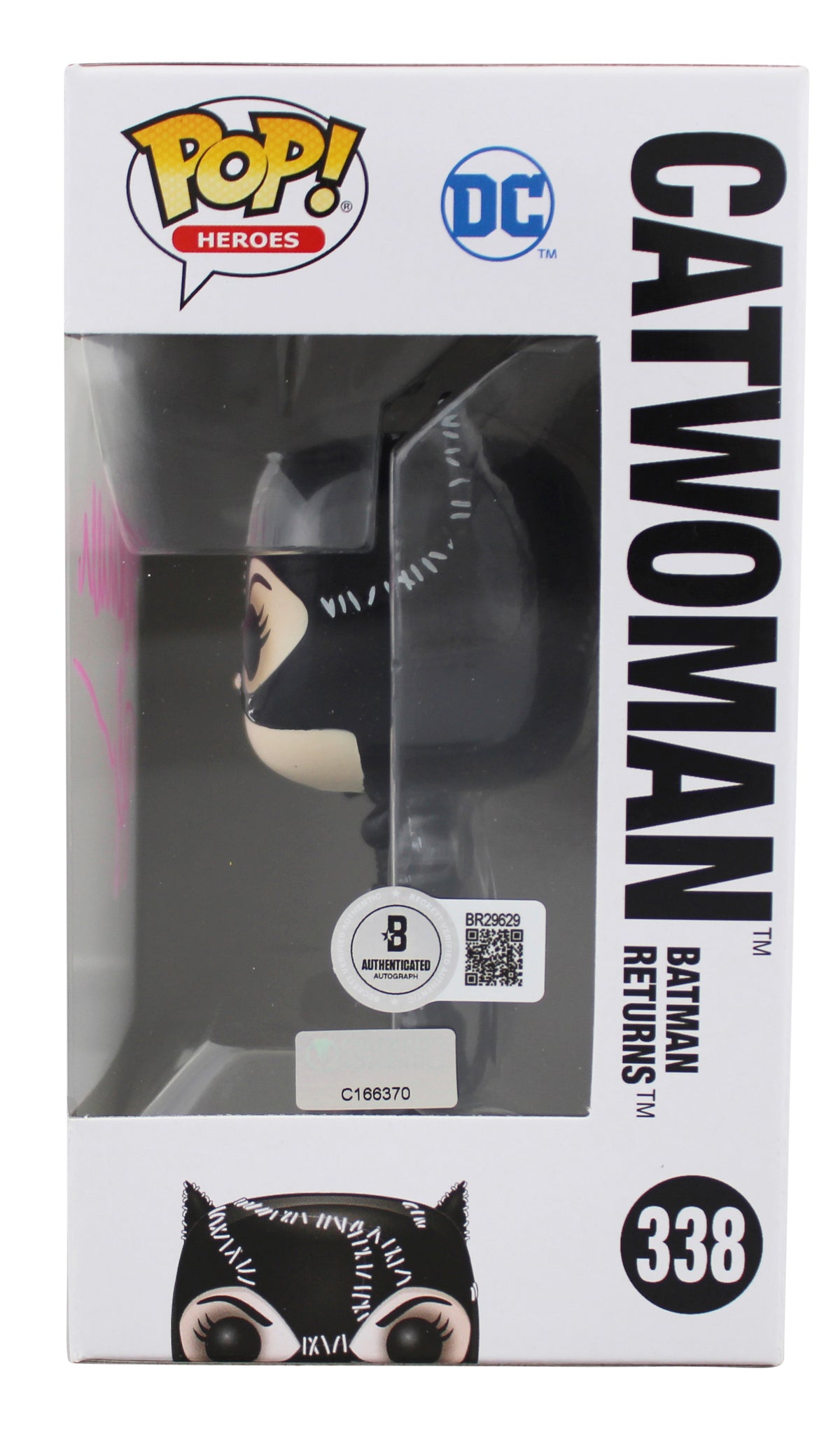 Michelle Pfeiffer Batman Returns Signed #338 Catwoman Funko Pop Vinyl Figure BAS