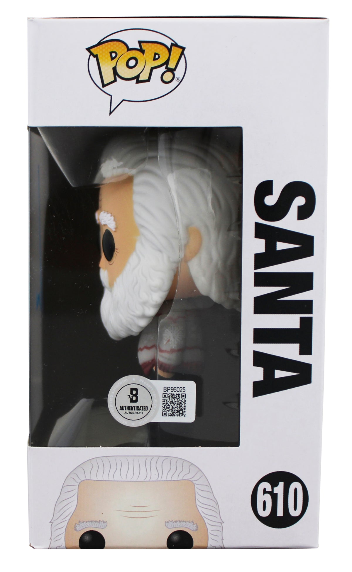 Tim Allen The Santa Clause Signed Santa #610 Funko Pop Vinyl Figure BAS