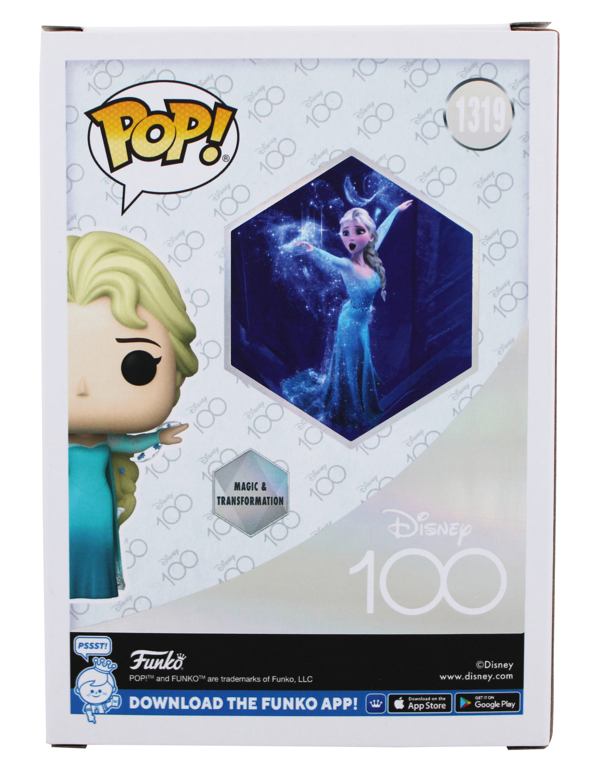 Idina Menzel Frozen Authentic Signed Elsa #1319 Funko Pop Vinyl Figure BAS