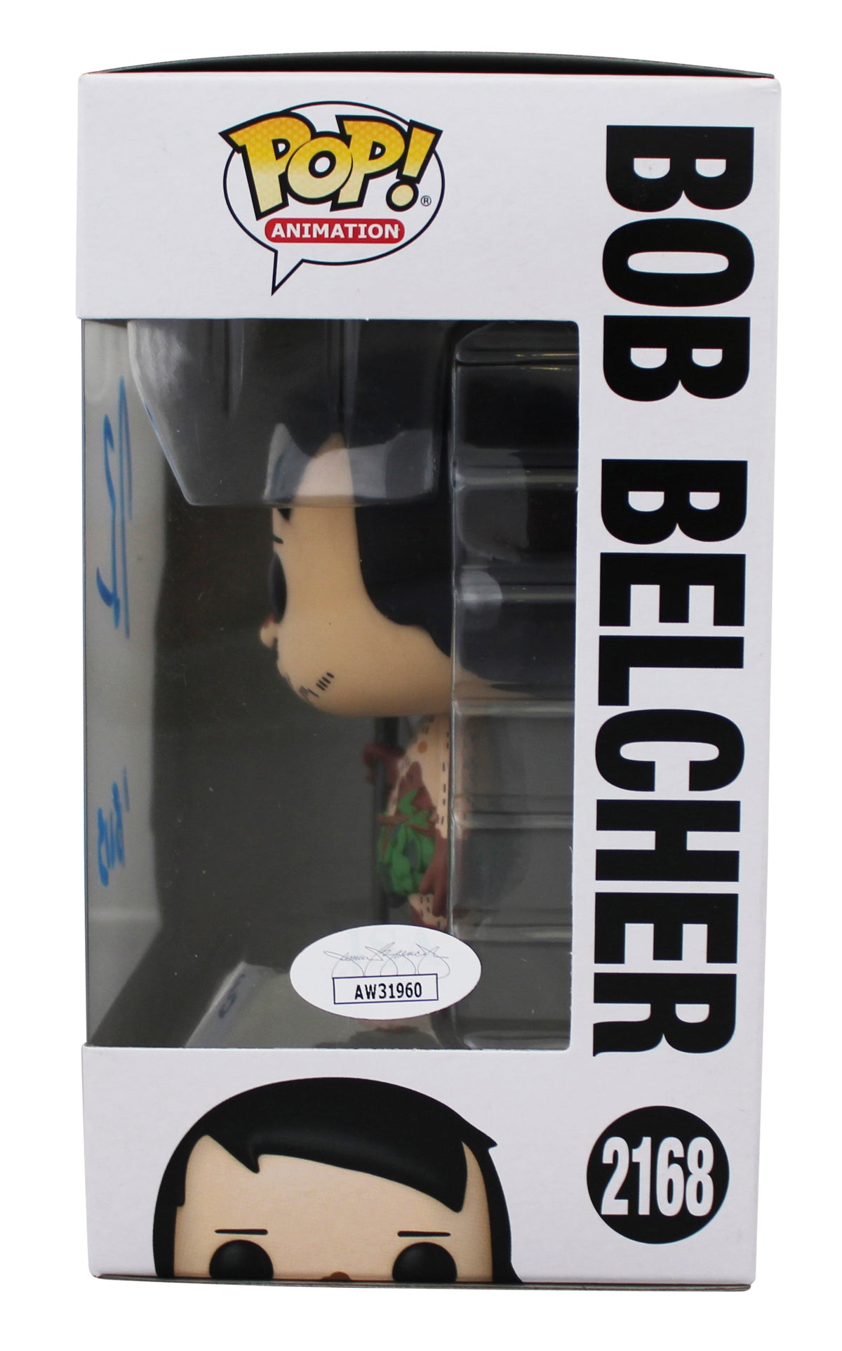 H. Jon Benjamin Bob's Burgers "Bob" Signed #2168 Funko Pop Figure JSA #AW31960
