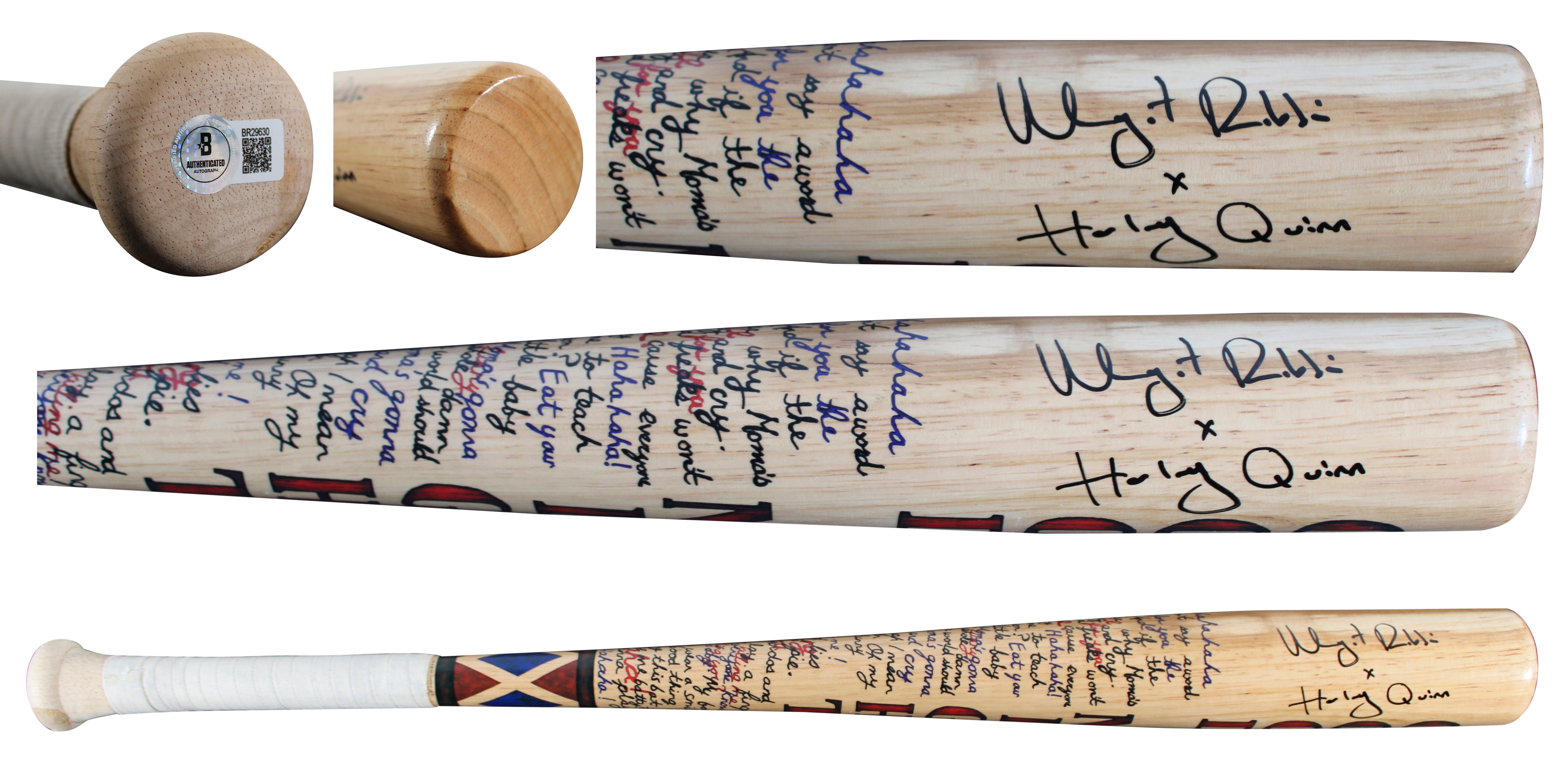 Margot Robbie "Harley Quinn" Signed Blonde Prop Baseball Bat BAS #BR29630