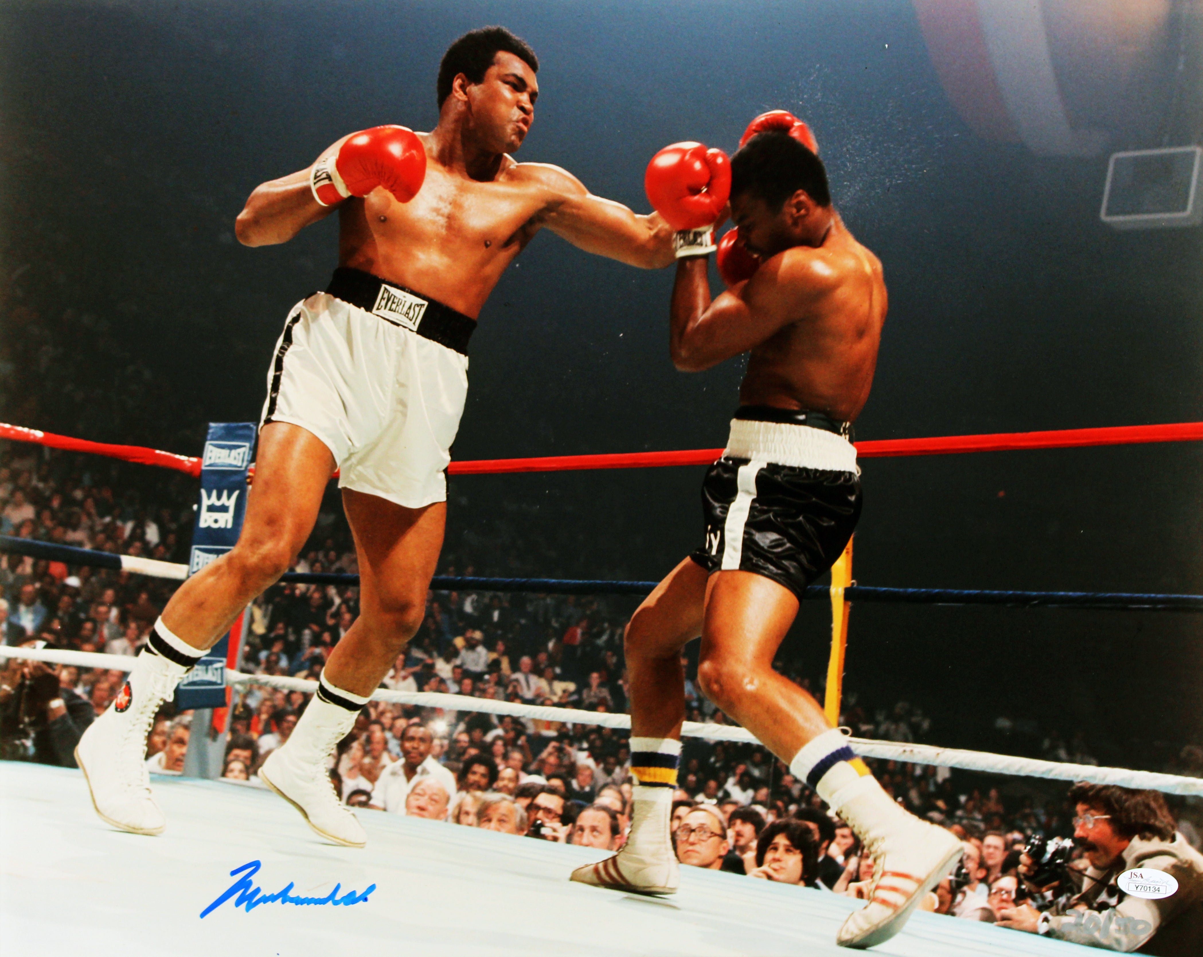 Muhammad Ali Authentic Signed 16x20 Horizontal Photo Autographed BAS #AE13399