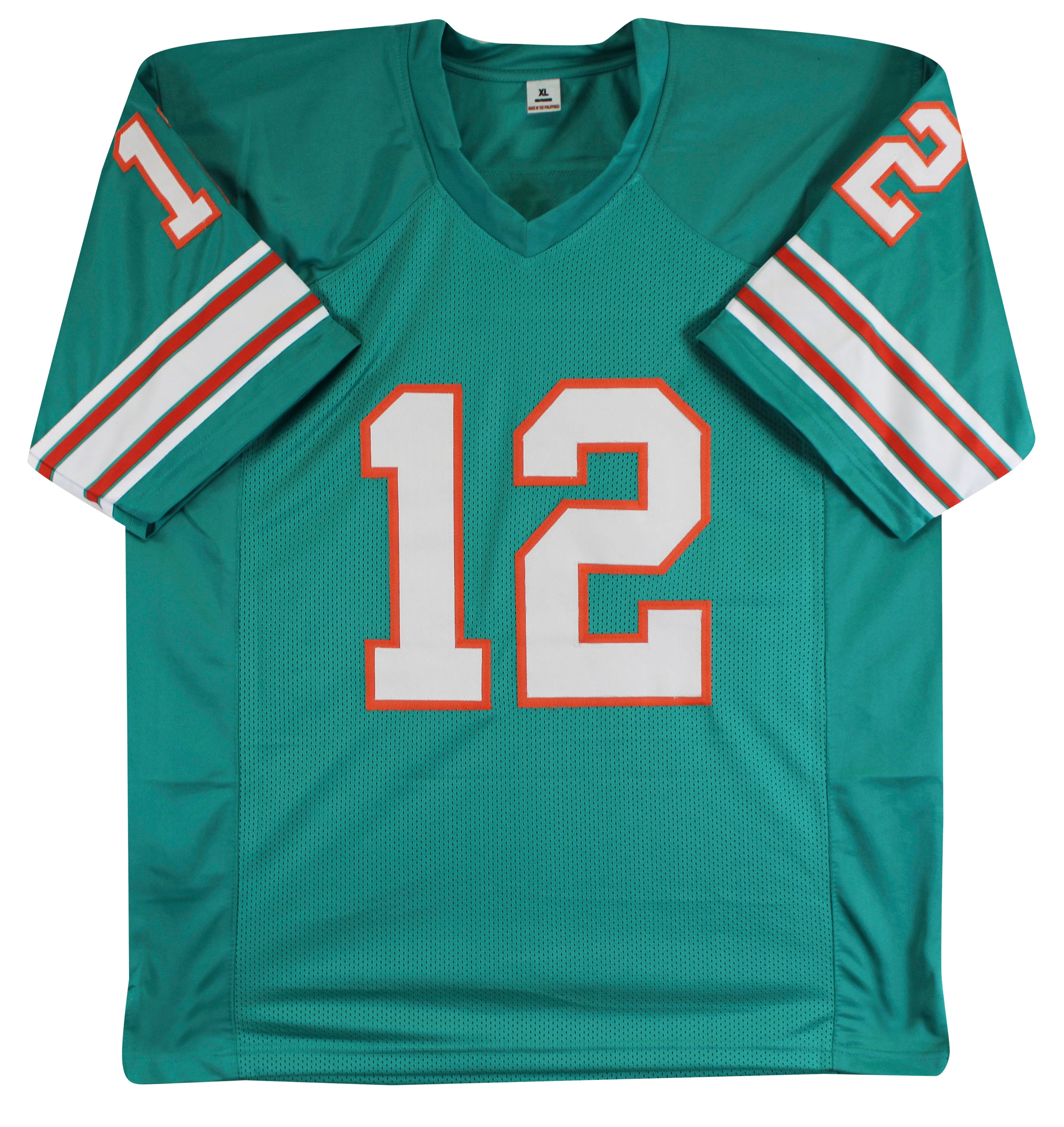 Bob Griese Authentic Signed Teal Pro Style Jersey Autographed JSA 2