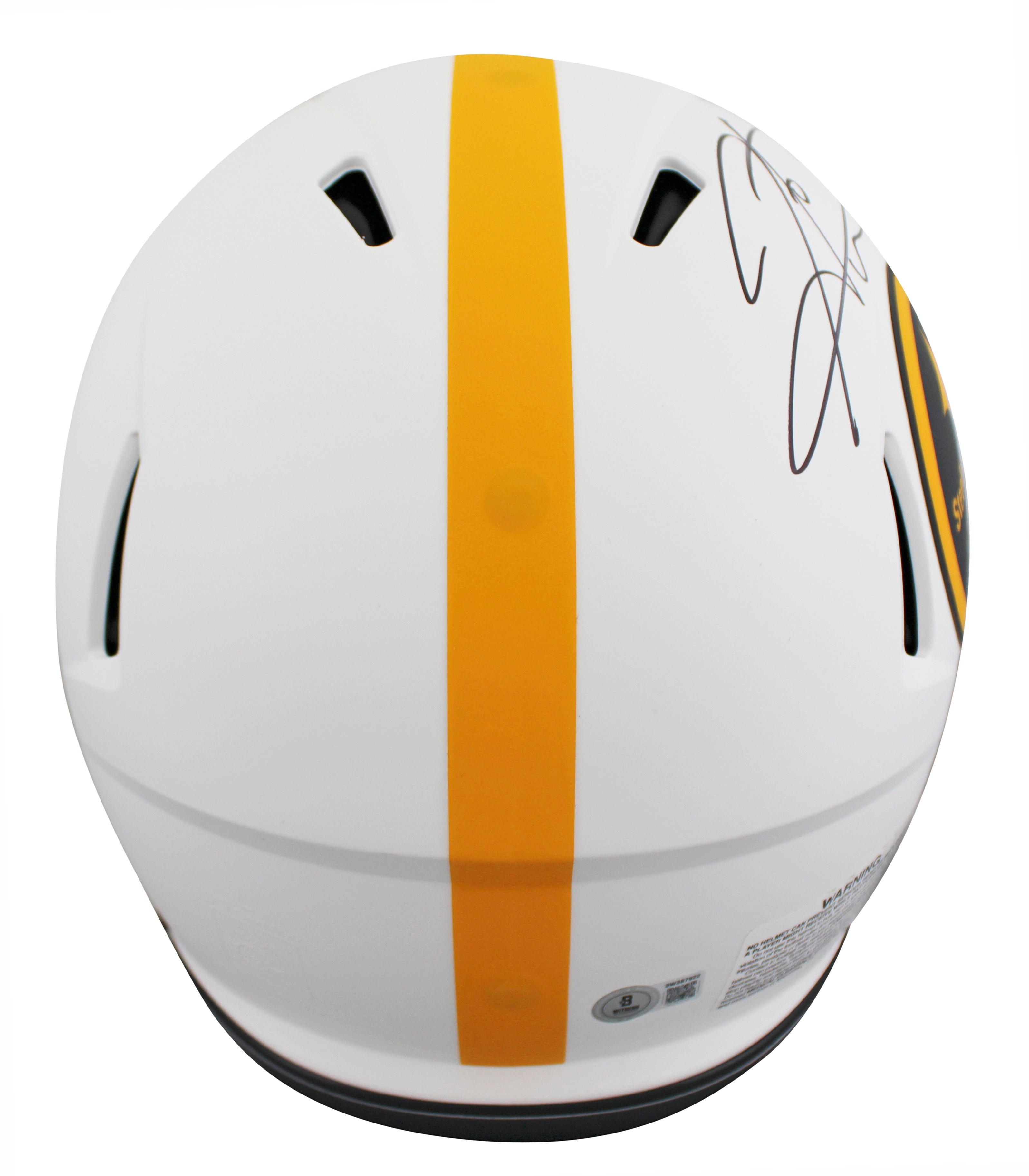 Steelers Hines Ward "SB XL MVP" Signed Lunar F/S Speed Proline Helmet BAS Wit