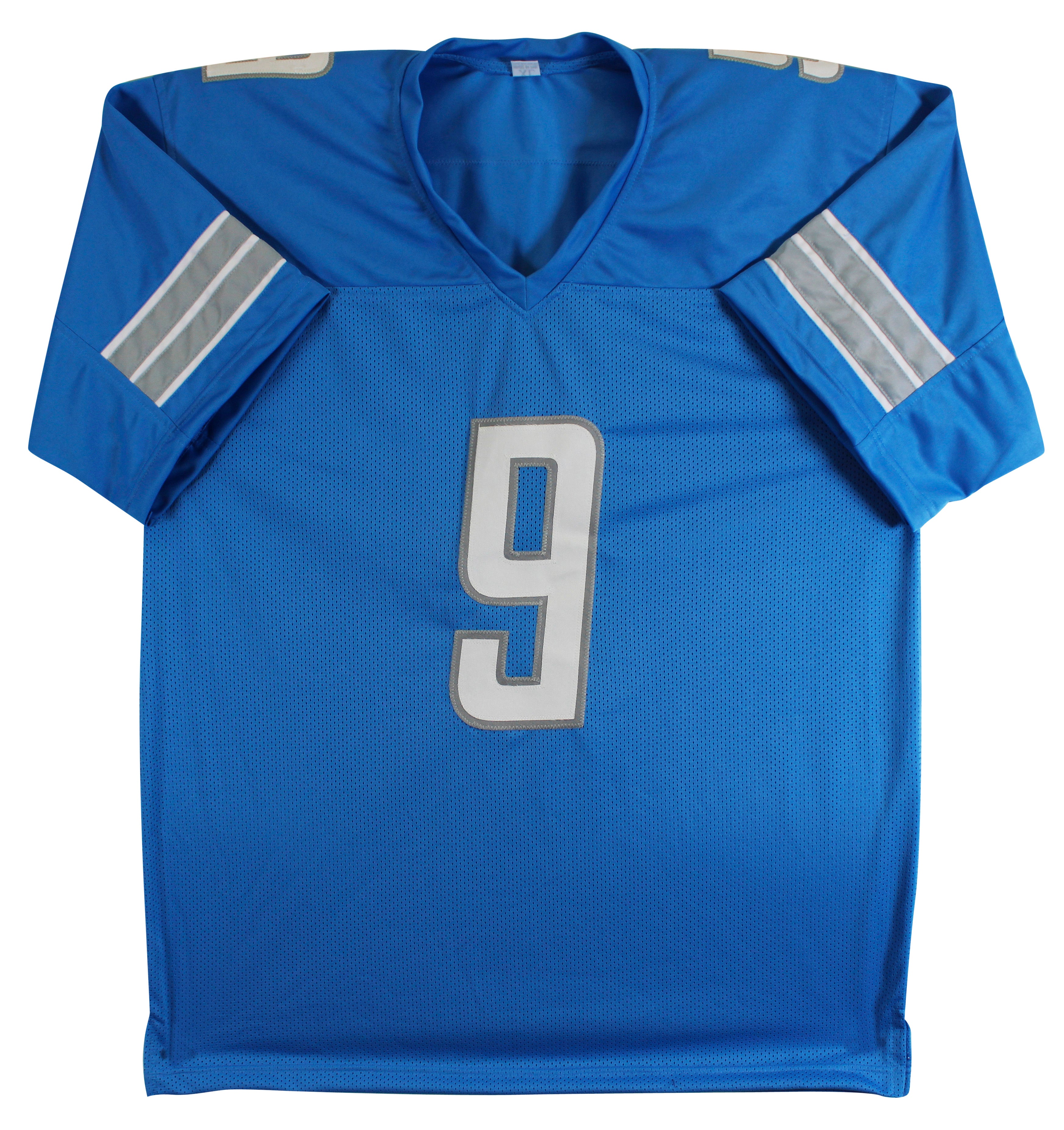 Jameson Williams Authentic Signed Blue Pro Style Jersey BAS Witnessed #W988016