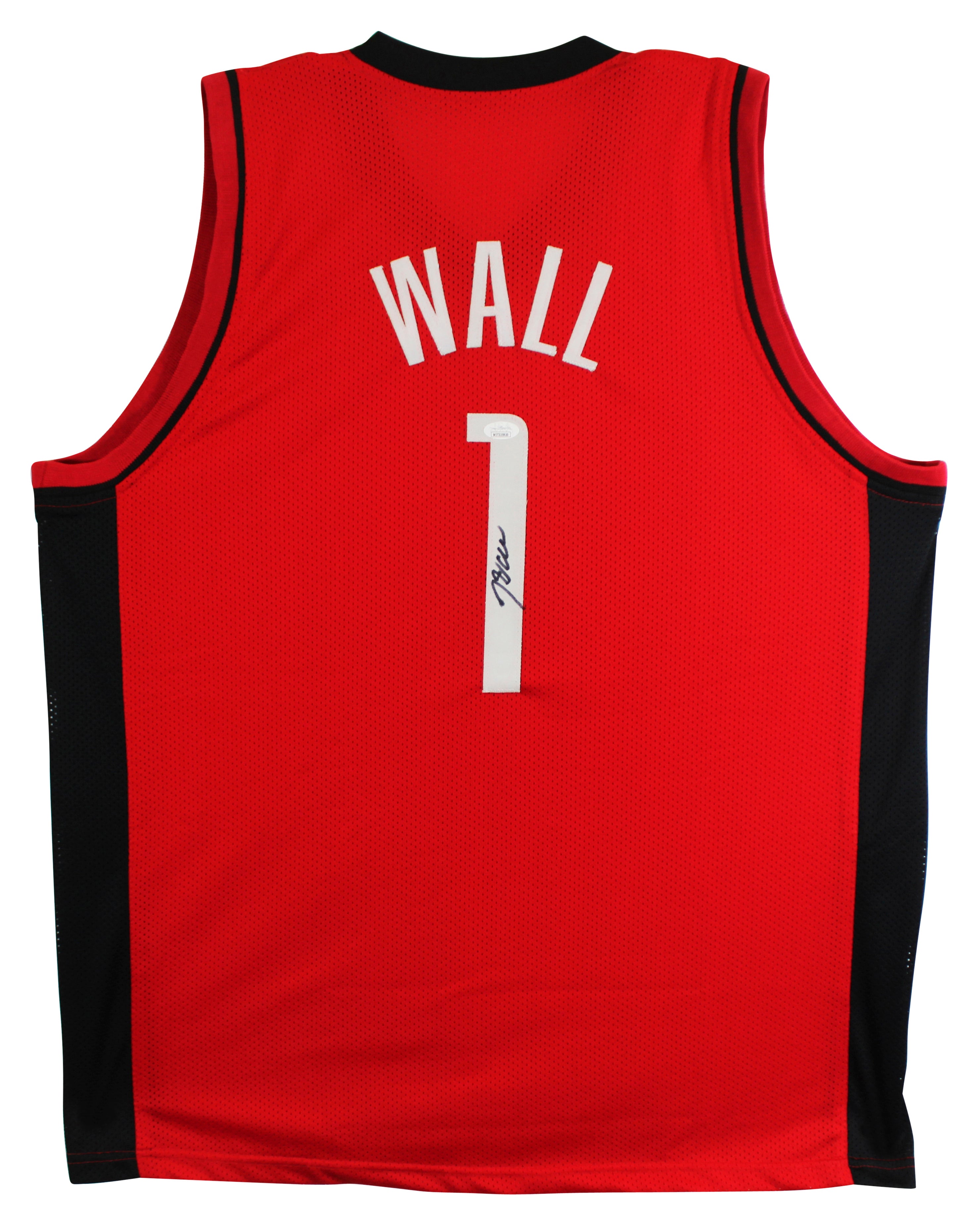 John Wall Authentic Signed Red Pro Style Jersey Autographed JSA Wit #WIT325920