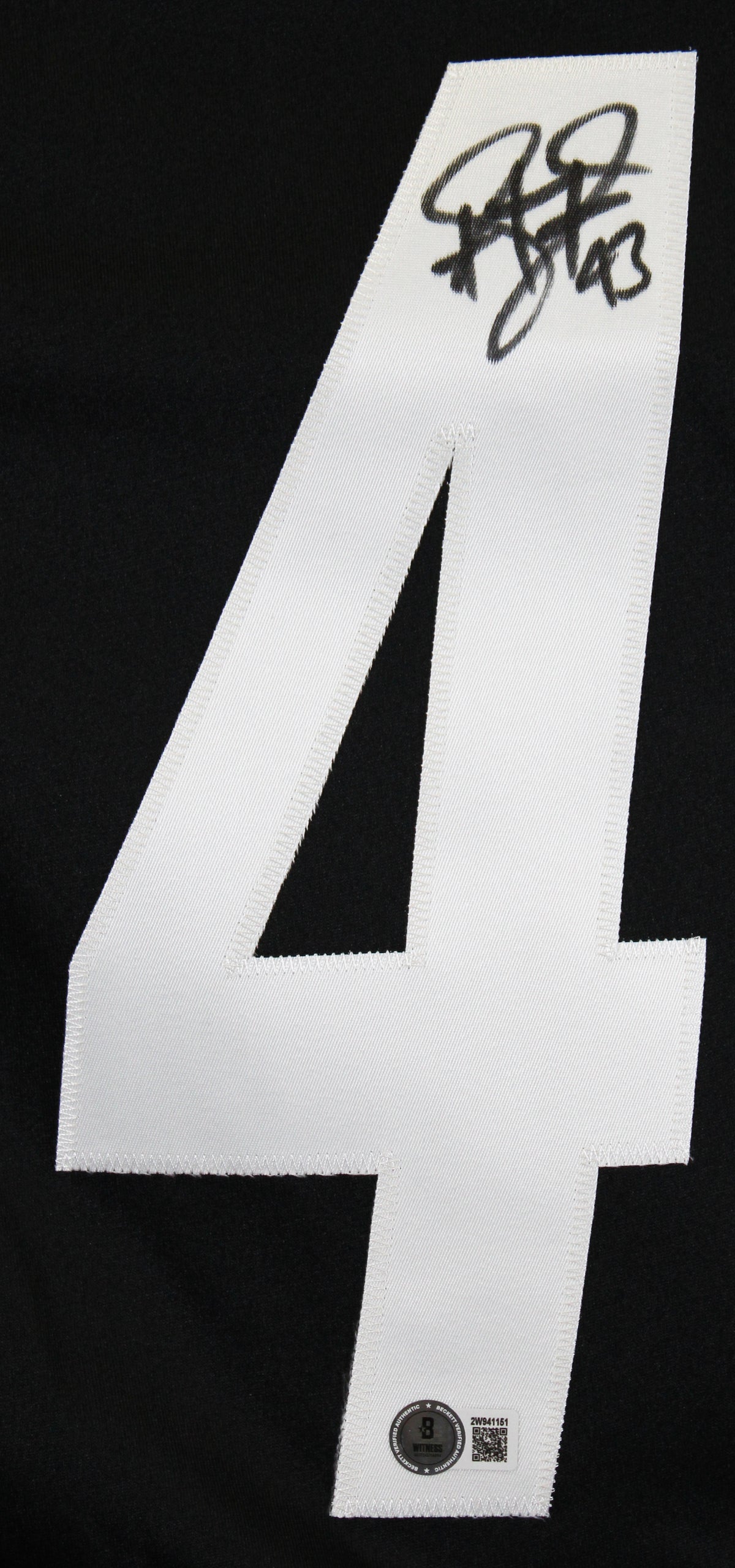 Steelers Troy Polamalu Authentic Signed Black Nike Limited Jersey BAS Witnessed