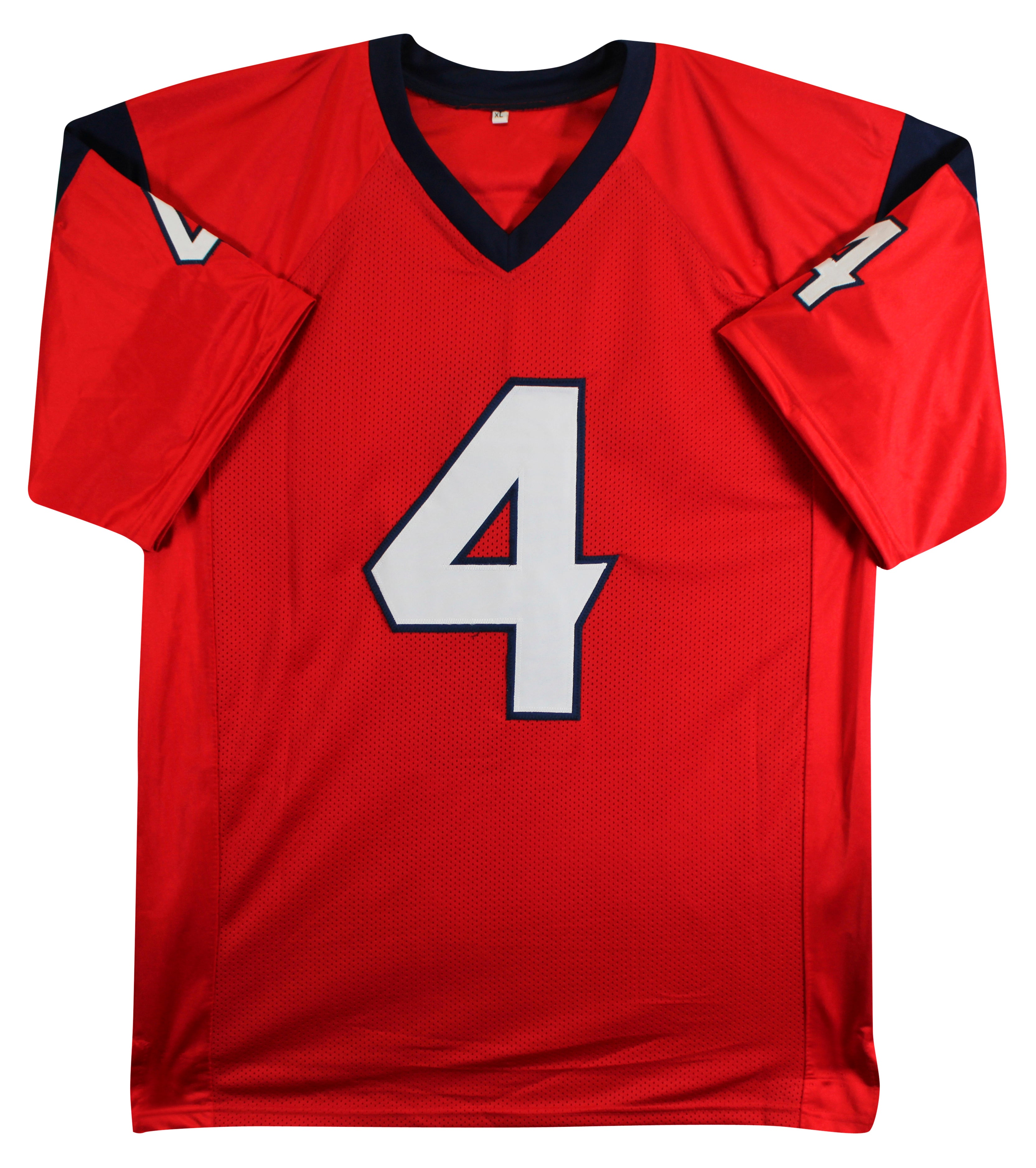 Deshawn Watson Authentic Signed Red Pro Style Jersey Autographed JSA #WP360590