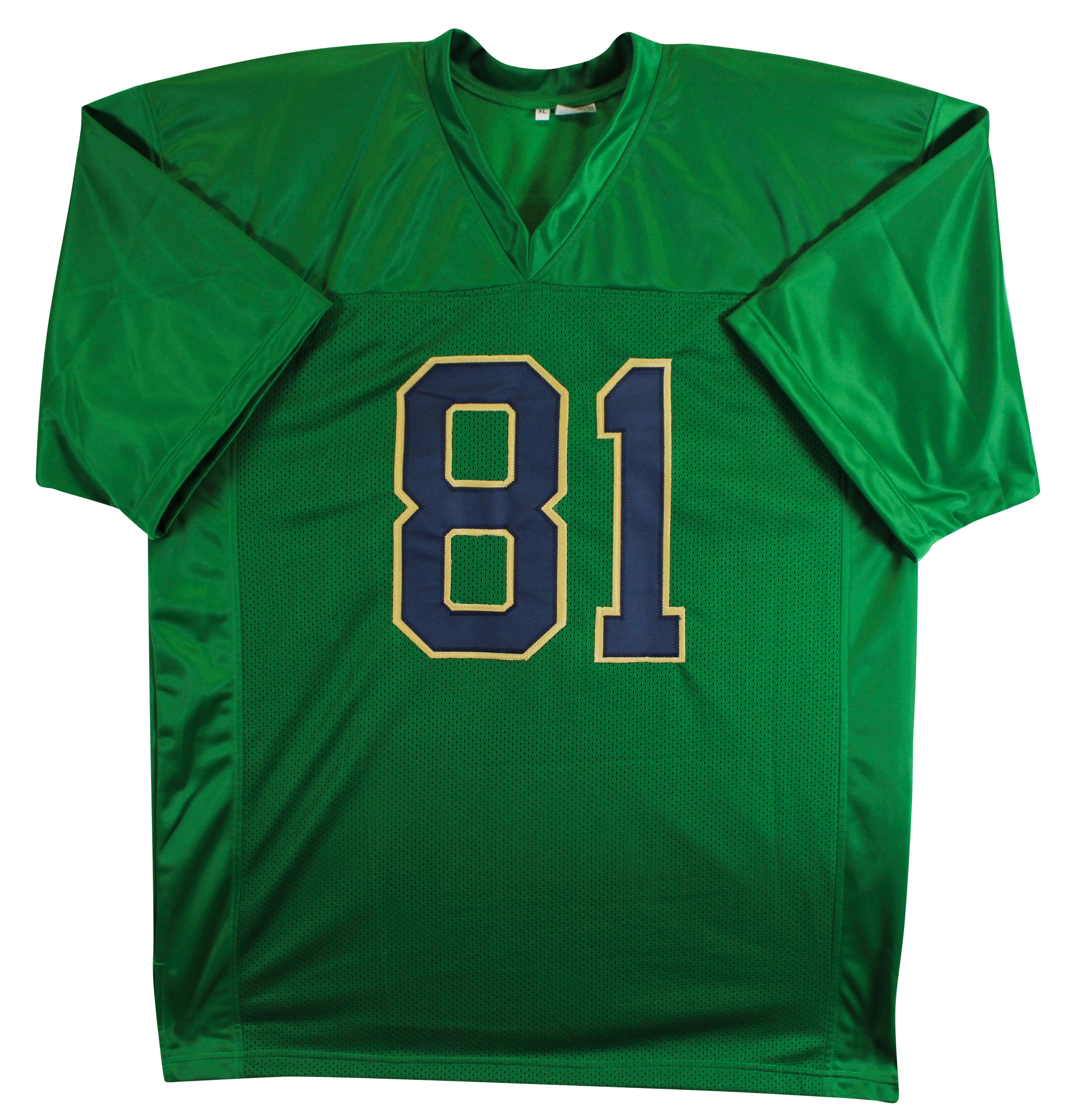 Notre Dame Miles Boykin Authentic Signed Green Pro Style Jersey JSA #WPP500016