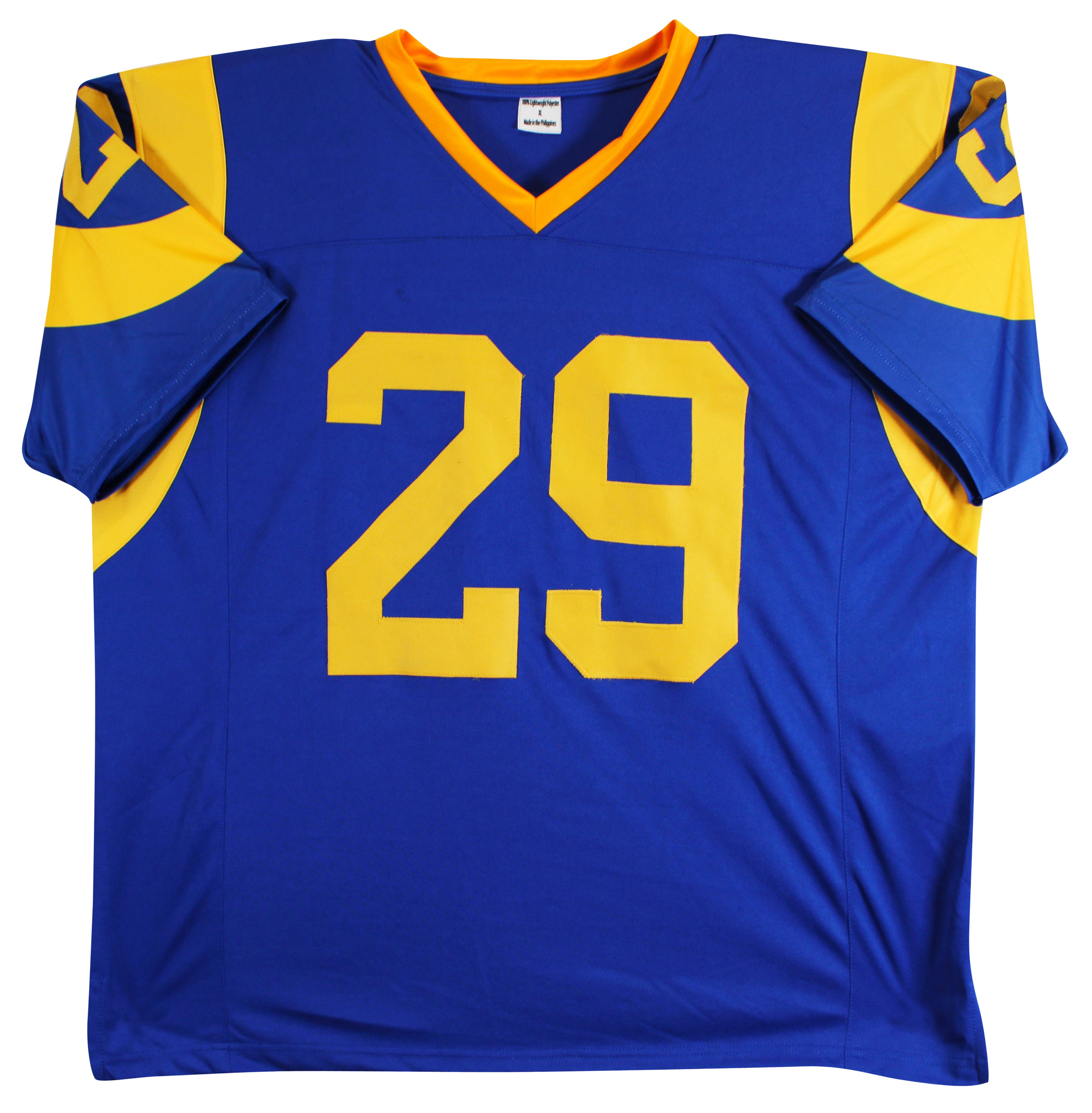 Eric Dickerson "HOF 19" Authentic Signed Blue Pro Style Jersey JSA #WA740562