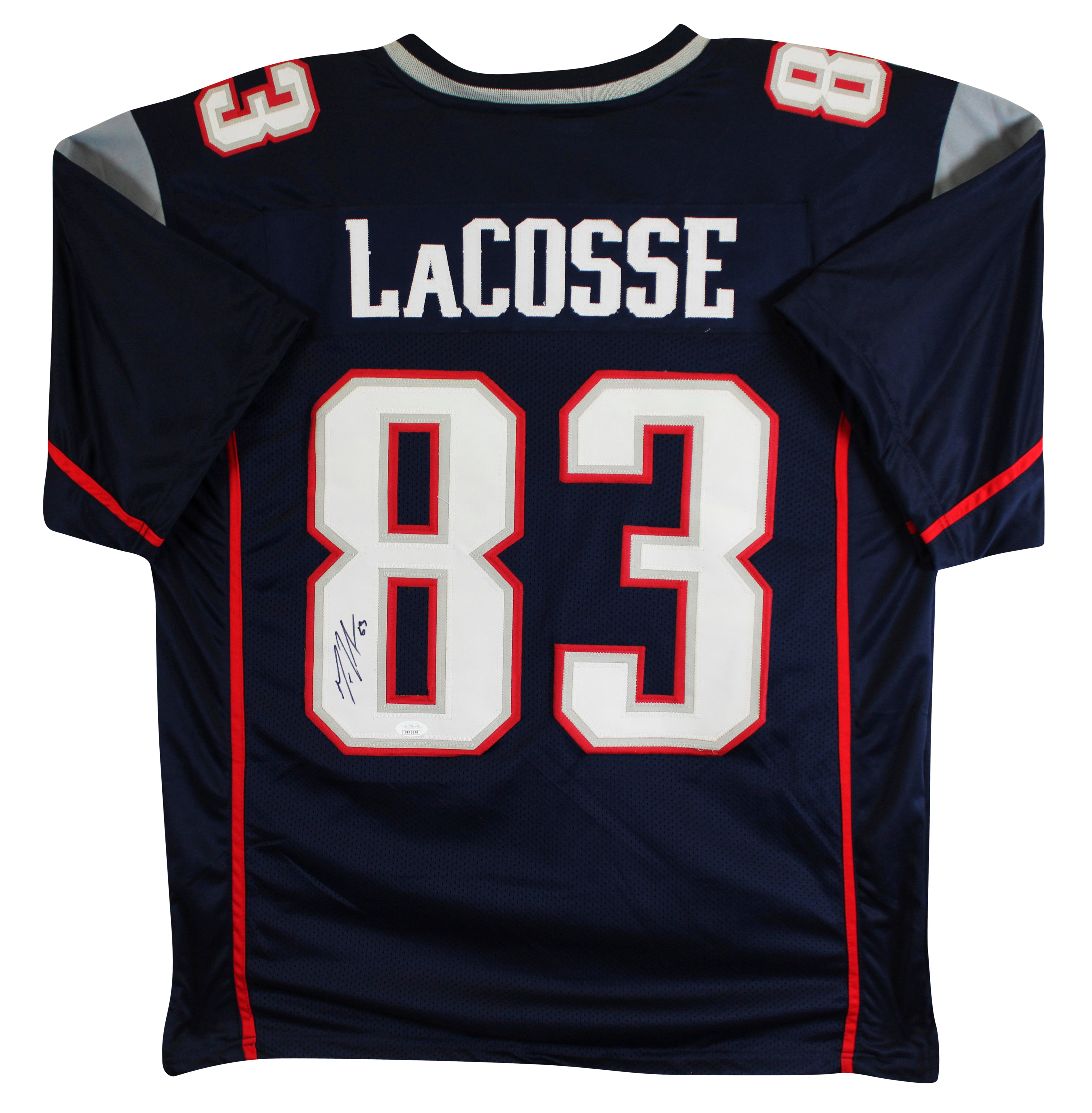 Matt LaCosse Authentic Signed Navy Pro Style Jersey Autographed JSA #FF46279