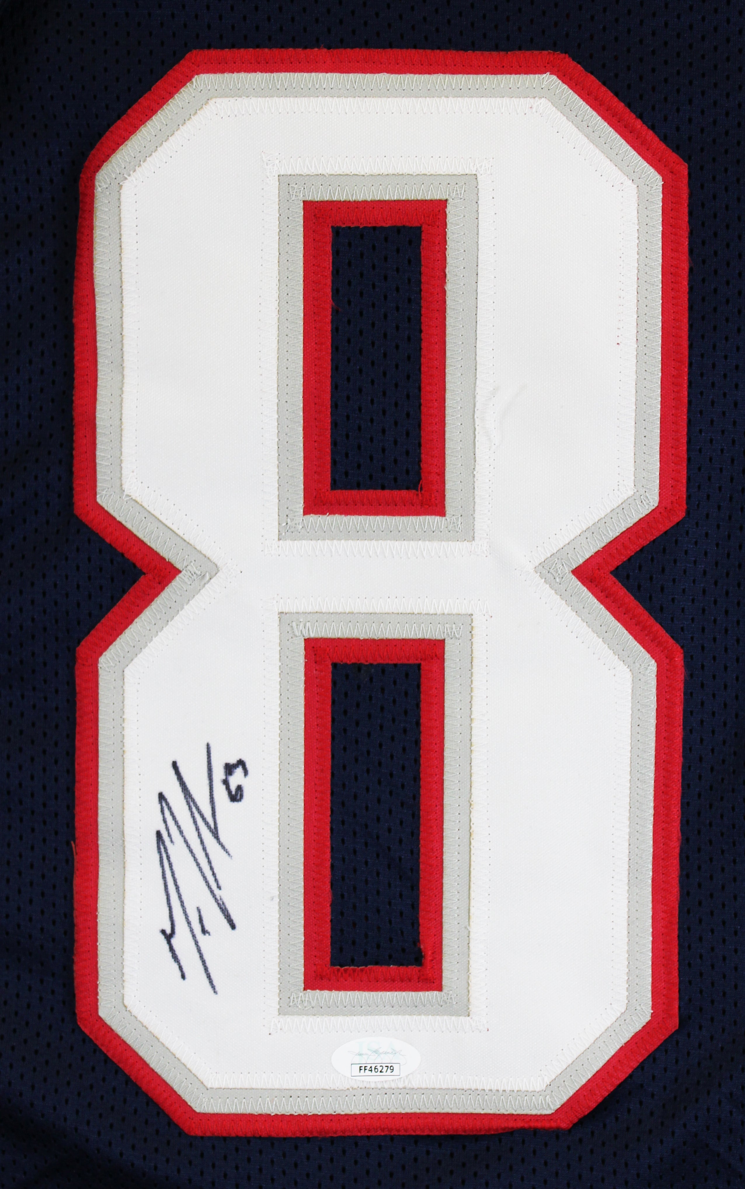 Matt LaCosse Authentic Signed Navy Pro Style Jersey Autographed JSA #FF46279