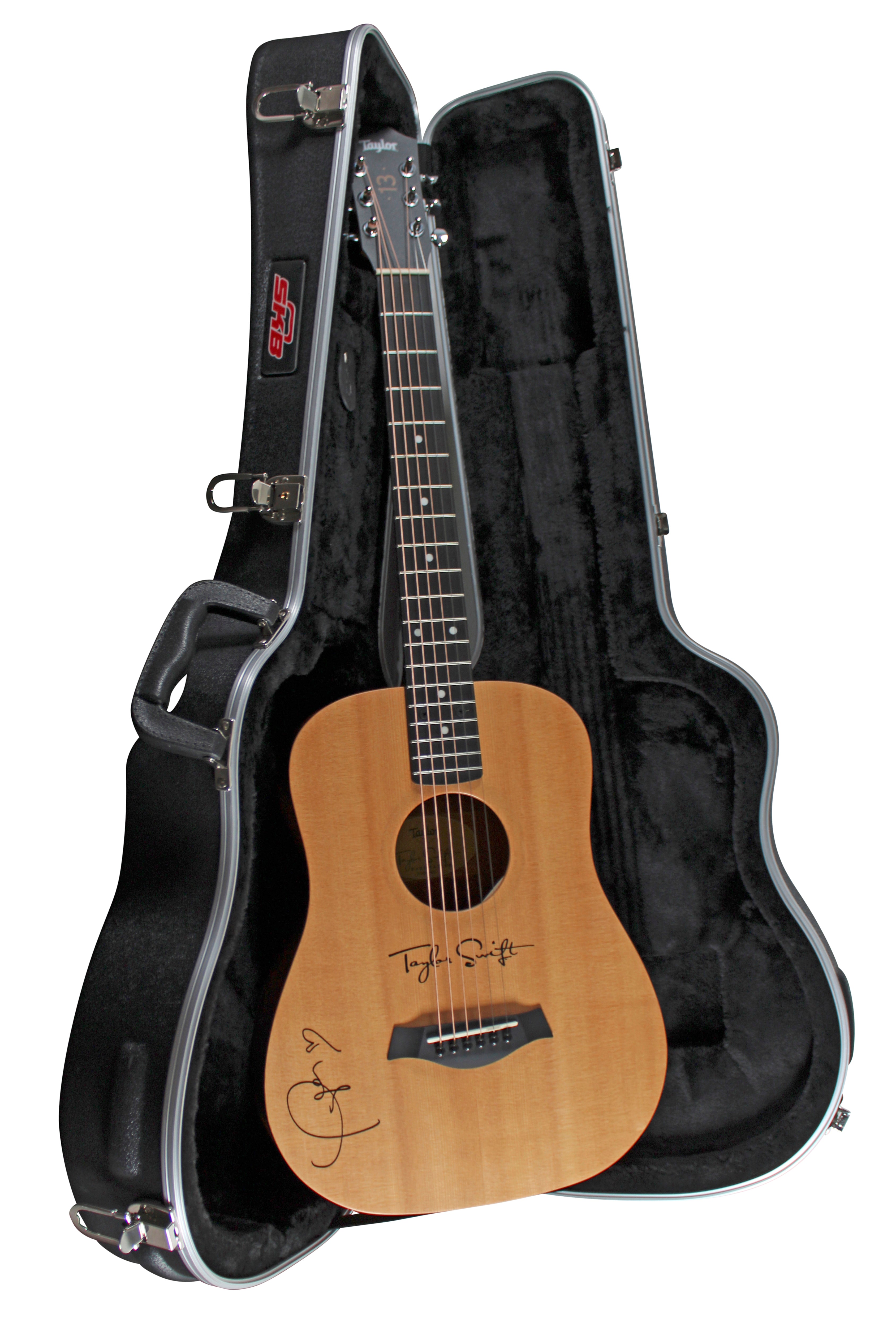 Taylor Swift Signed Baby Taylor Acoustic Guitar w/ Custom