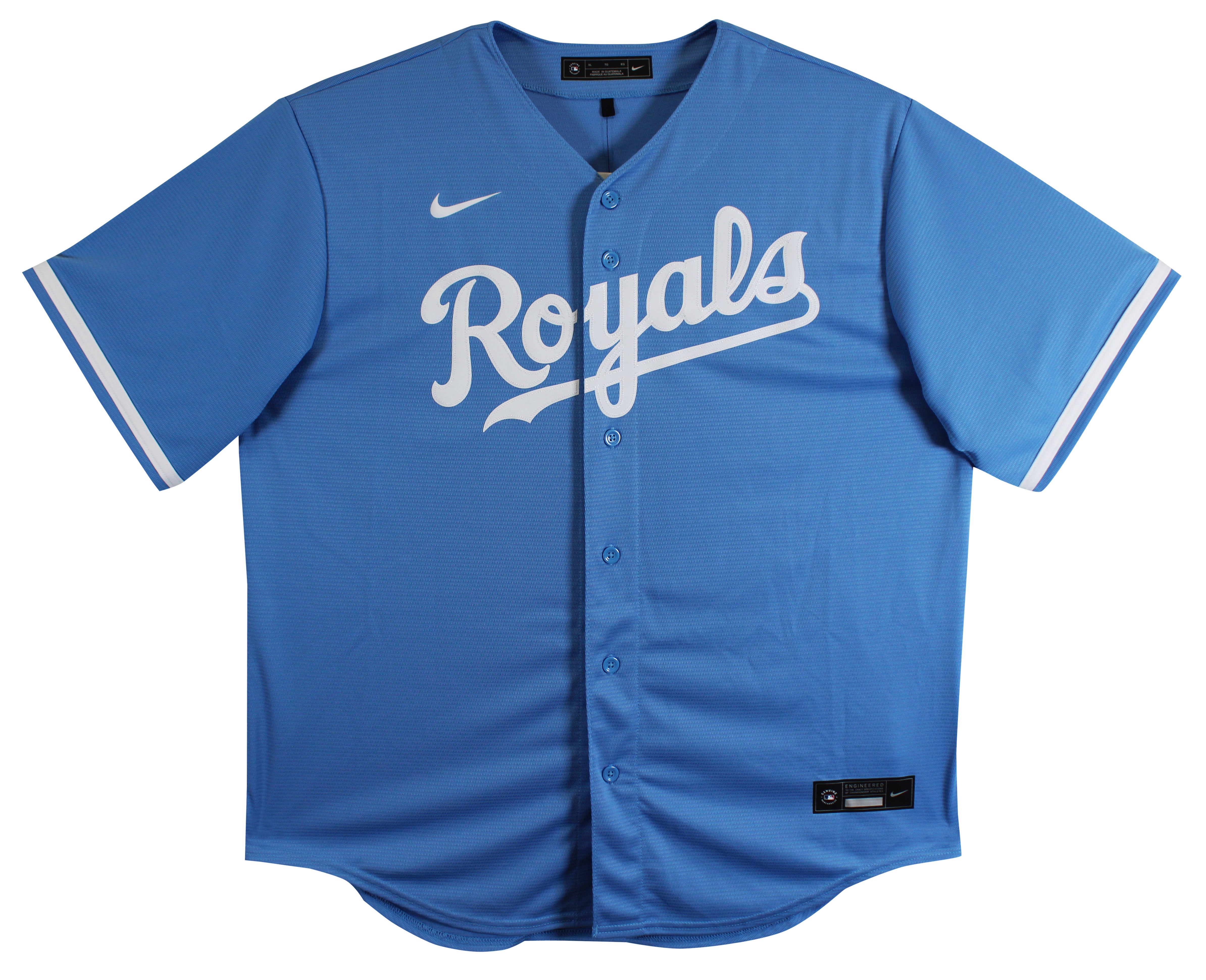 Royals Bo Jackson Authentic Signed Blue Nike Jersey Autographed BAS Witnessed