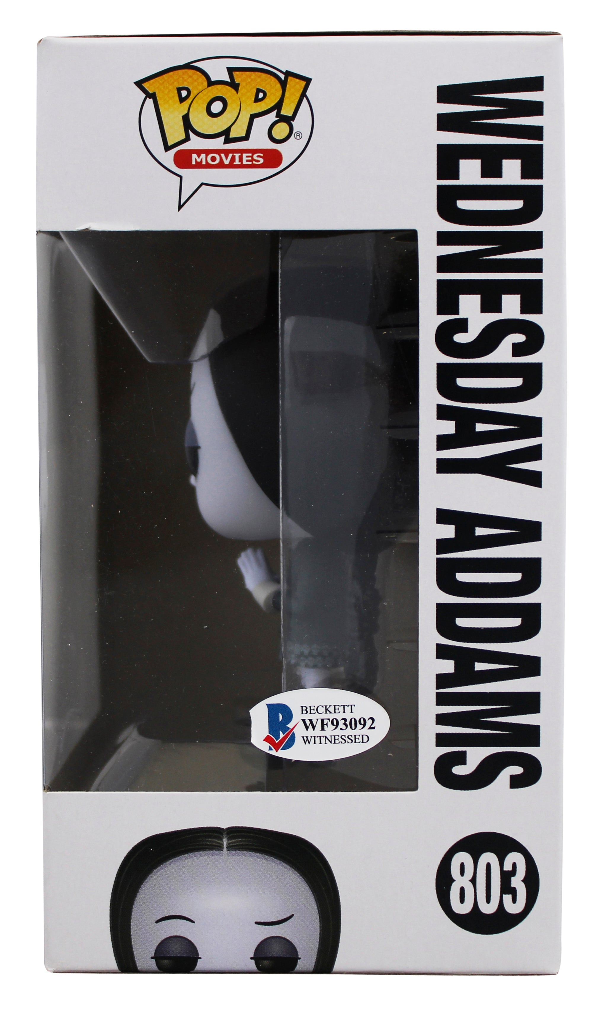 Christina Ricci The Addams Family Signed #803 Funko Pop Figure BAS #WF93092