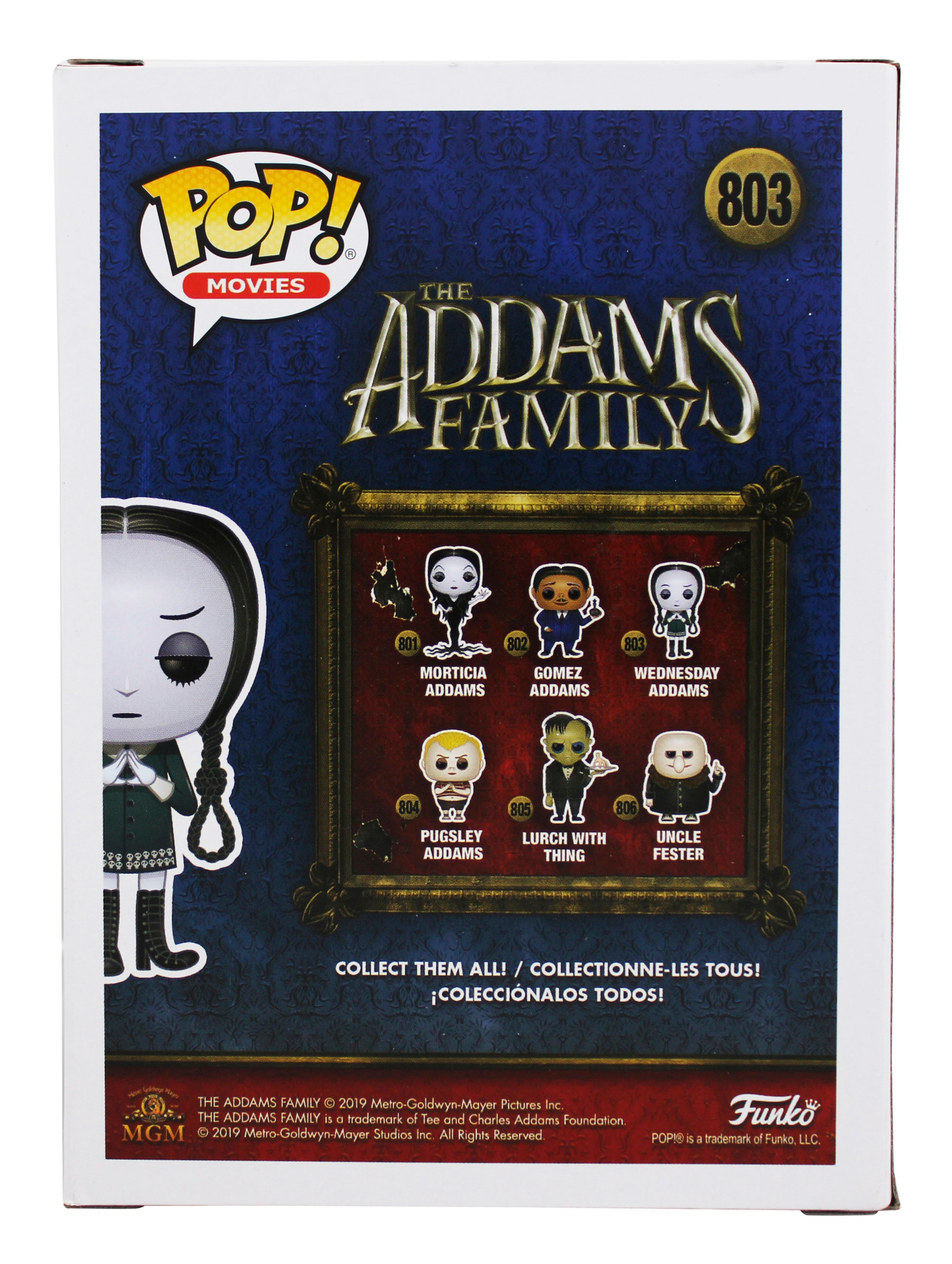 Christina Ricci The Addams Family Signed #803 Funko Pop Figure BAS #WF93092