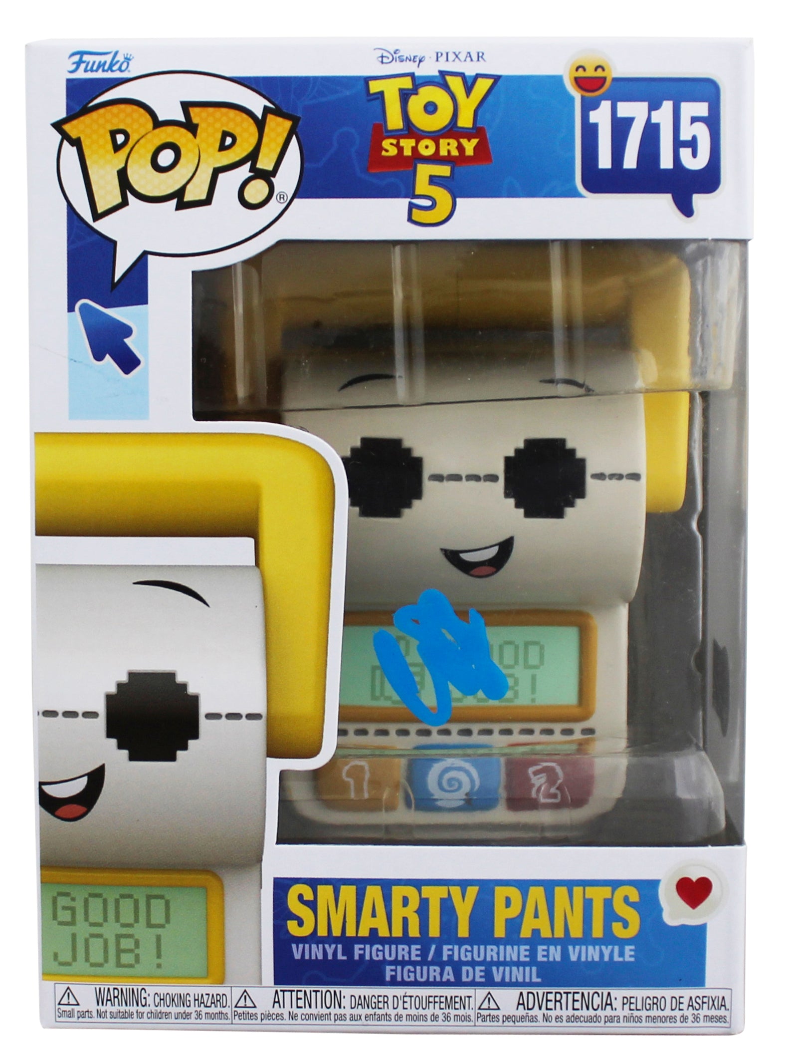 Conan O'Brien Toy Story Signed Smarty Pants #1715 Funko Pop Figure BAS #BX04427