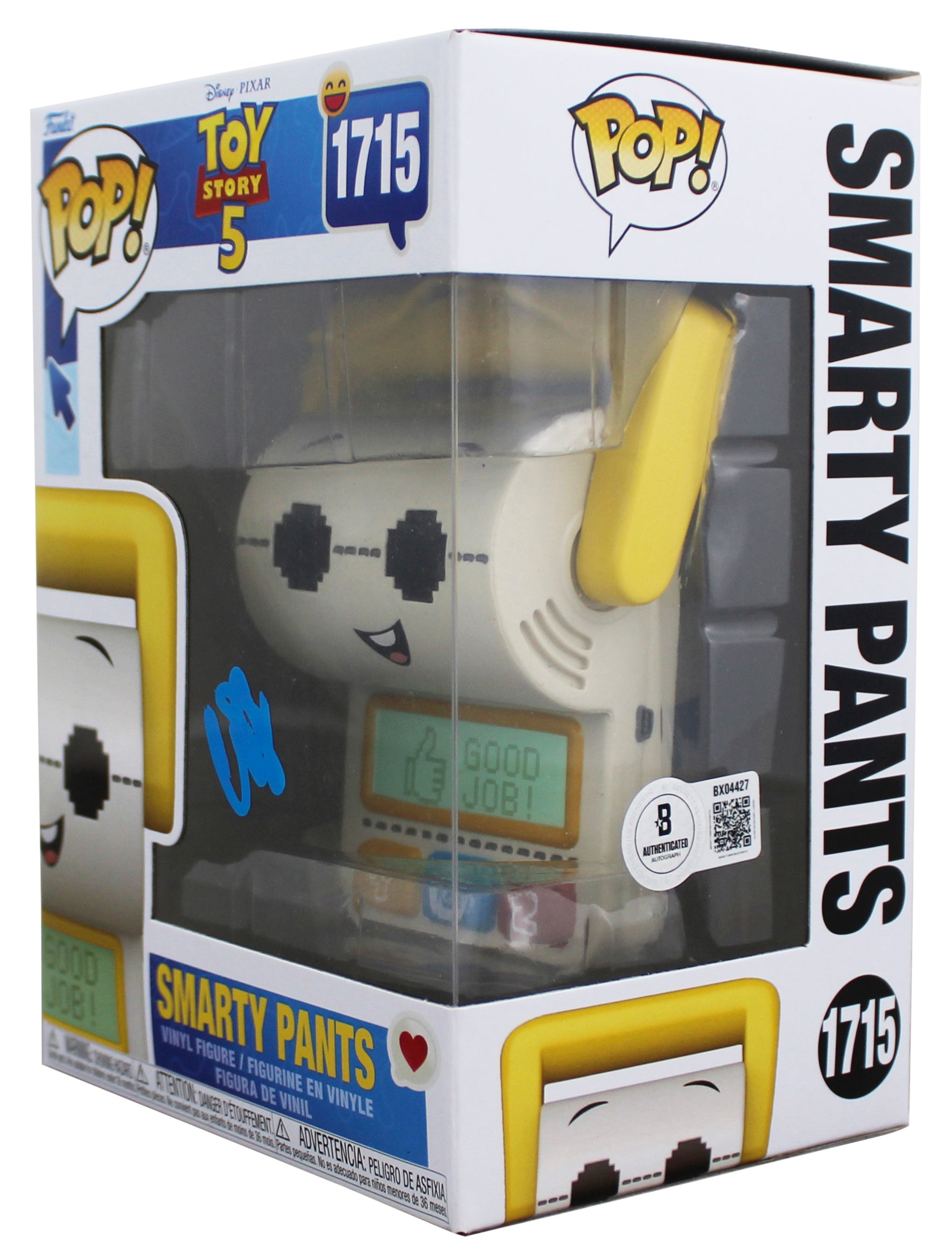 Conan O'Brien Toy Story Signed Smarty Pants #1715 Funko Pop Figure BAS #BX04427