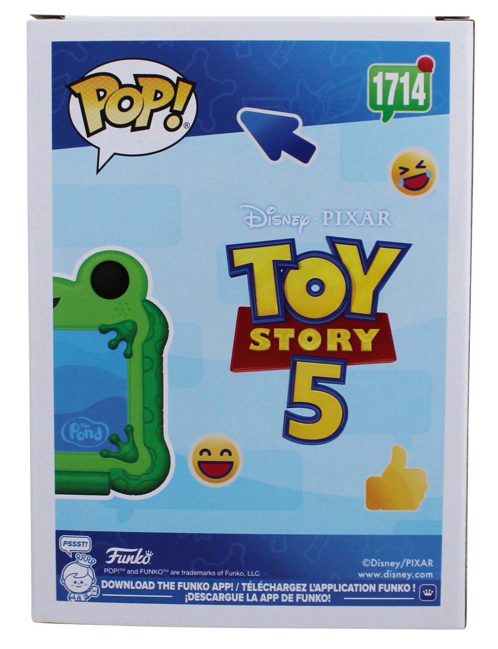Greta Lee Toy Story 5 Signed Lilypad #1714 Funko Pop Vinyl Figure BAS #BU82481