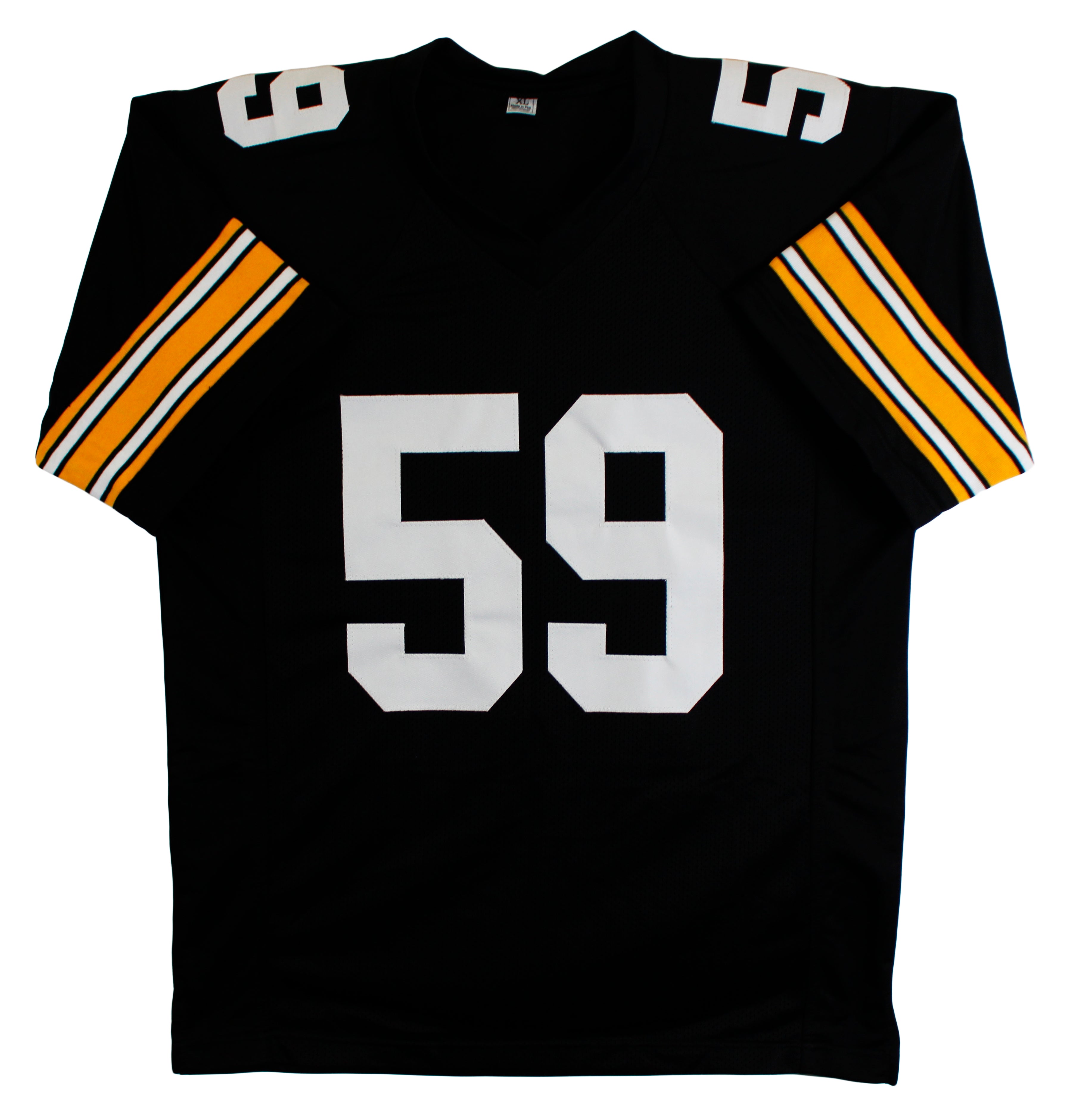 Jack Ham "HOF 88" Authentic Signed Black Pro Style Jersey Autographed BAS 2