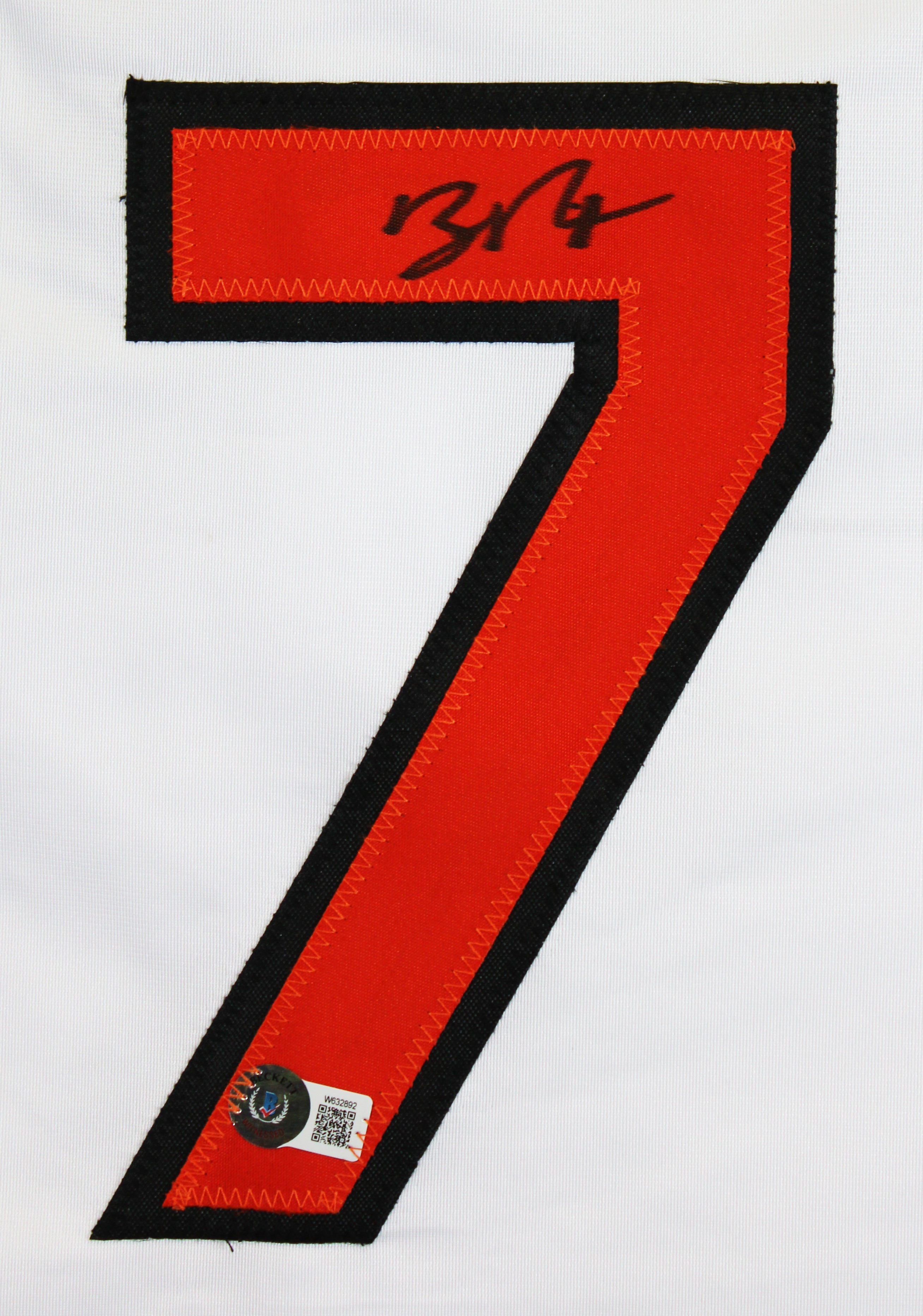 Billy Ripken Authentic Signed White Pro Style Jersey Autographed BAS Witnessed 2