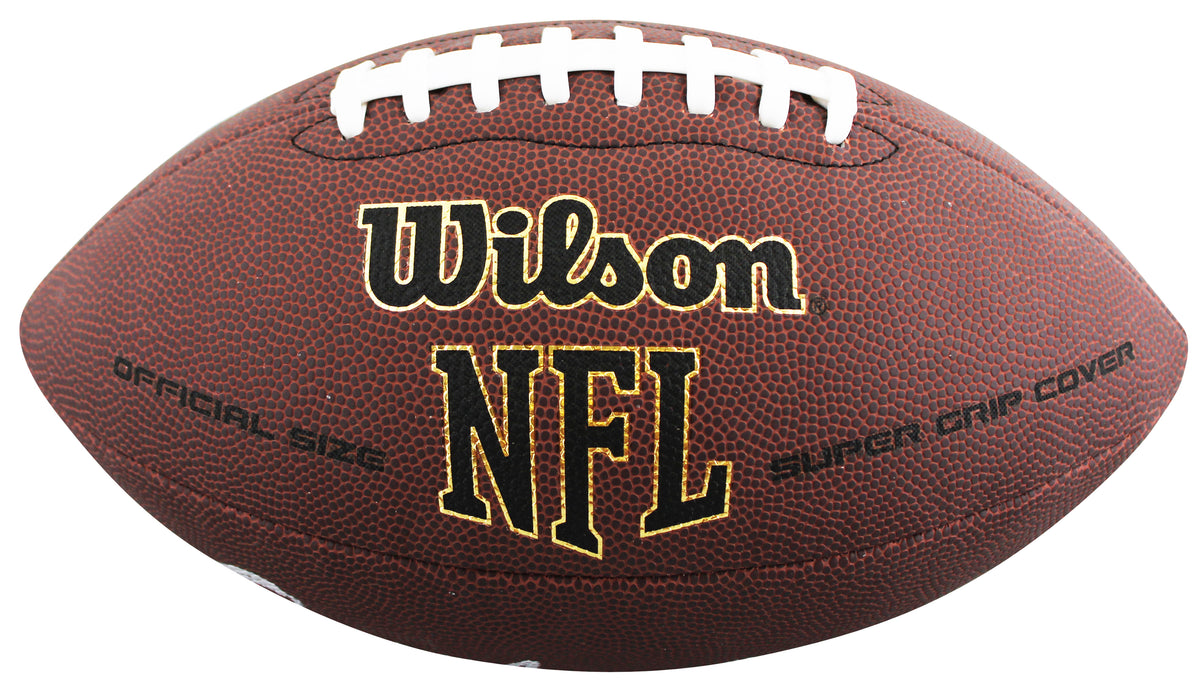 Browns Ozzie Newsome "HOF 99" Signed Wilson Super Grip Football BAS Witnessed