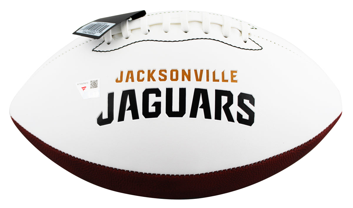 Jaguars Brian Thomas Jr. Signed Franklin White Panel Logo Football Fanatics