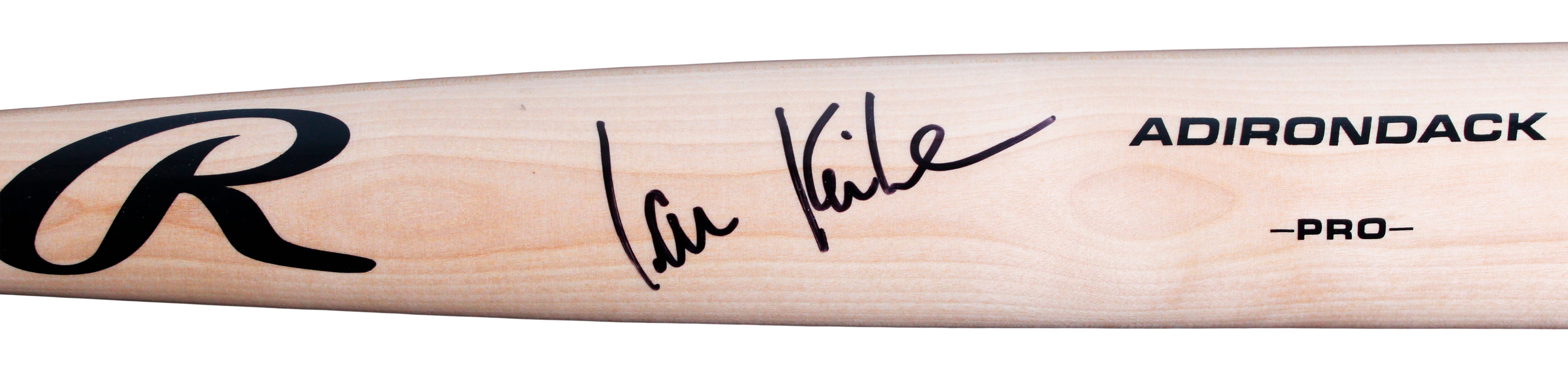 Padres Ian Kinsler Signed Blonde Rawlings Adirondack Baseball Bat BAS #2W043362