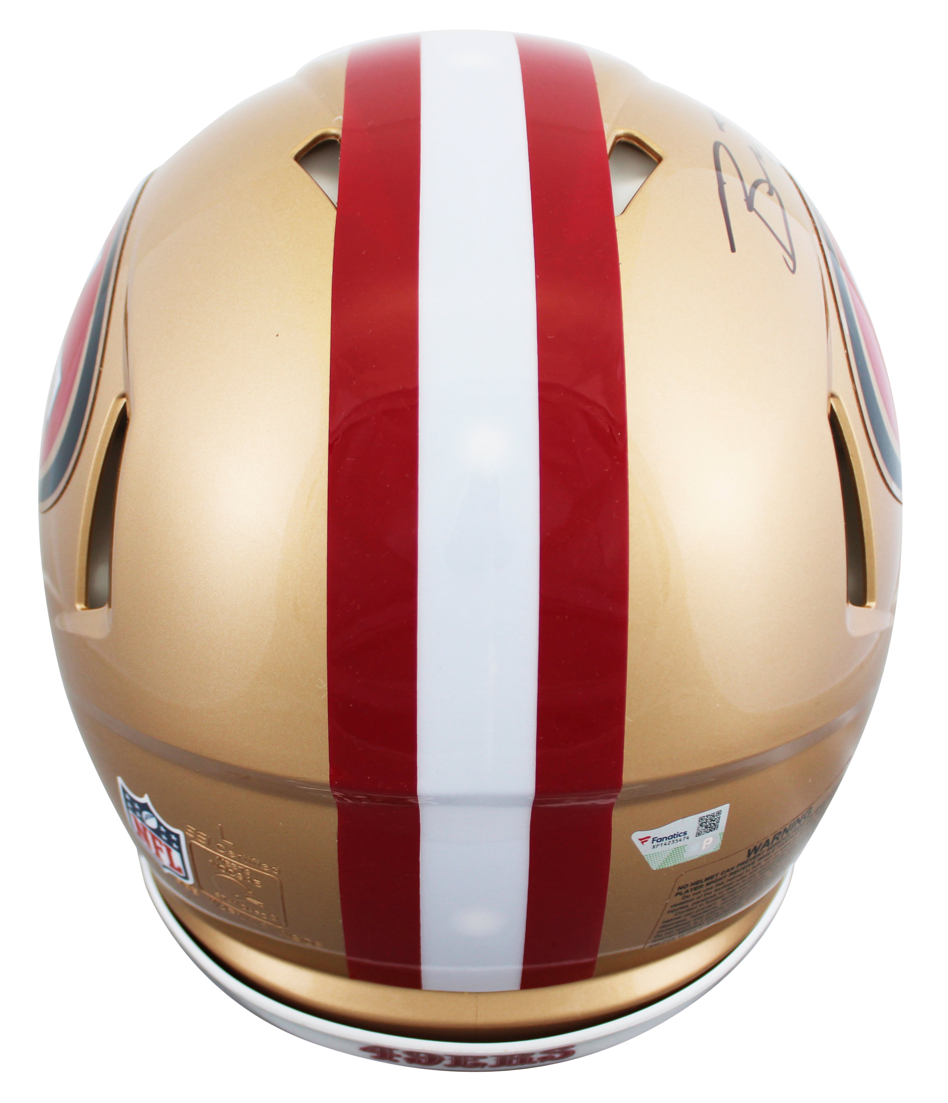 49ers Christian McCaffrey & Brock Purdy Signed F/S Speed Proline Helmet Fanatics