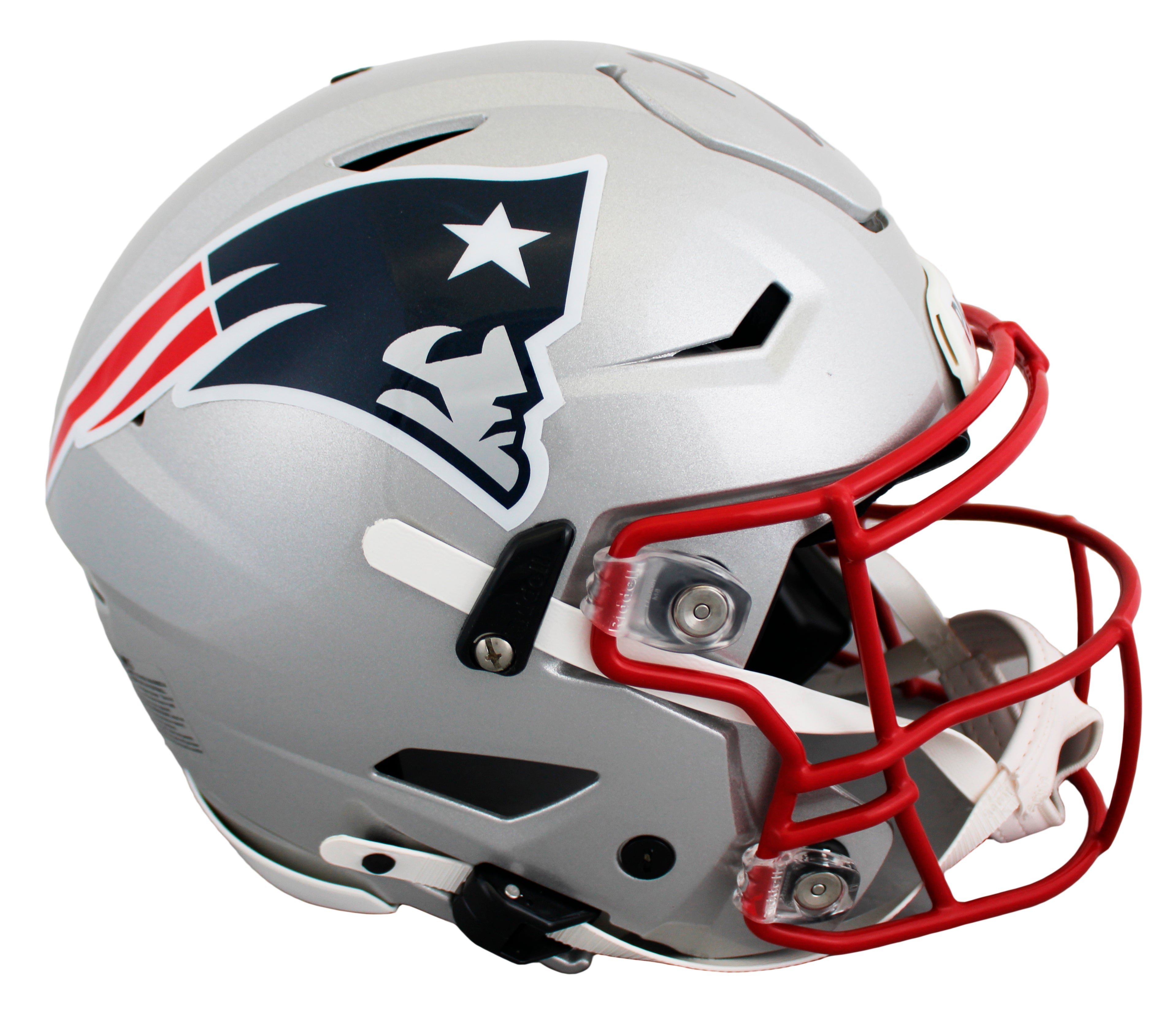 Patriots Rob Gronkowski Signed Speed Flex Full Size Helmet BAS Witnessed