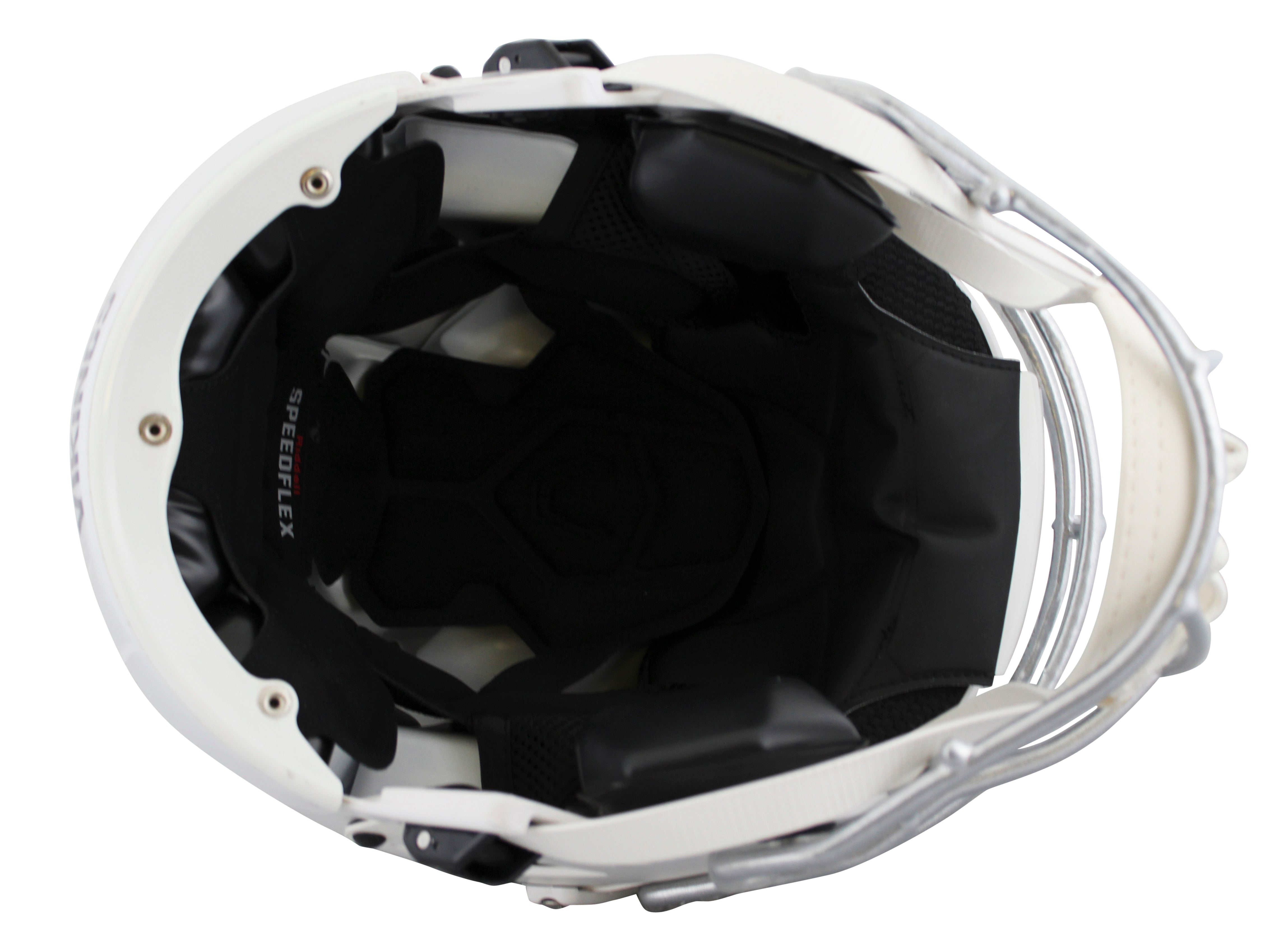 Vikings Justin Jefferson Signed 2024 On Field Alt Speed Flex F/S Helmet BAS Wit