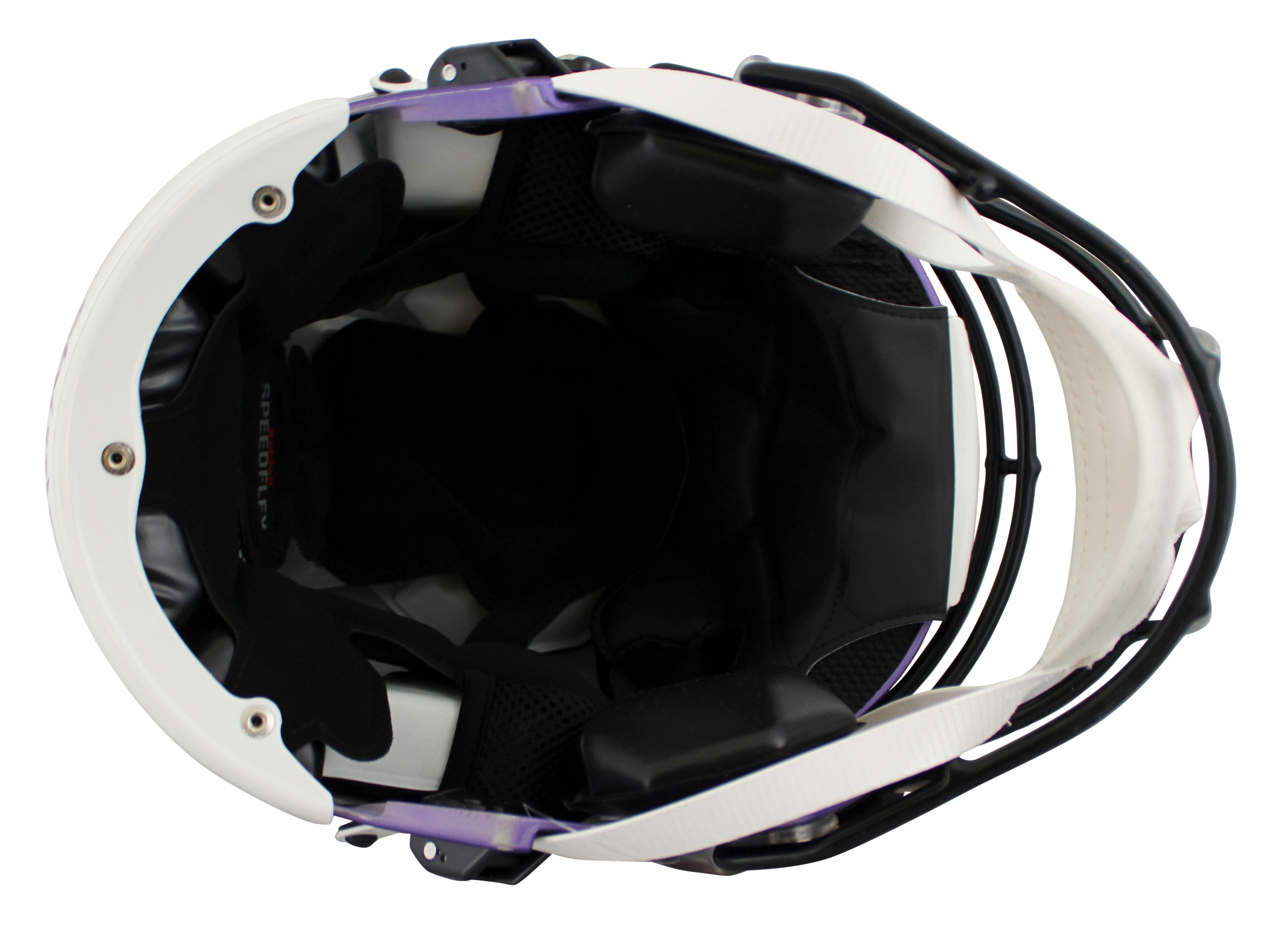 Vikings Justin Jefferson Authentic Signed Speed Flex Full Size Helmet BAS Wit