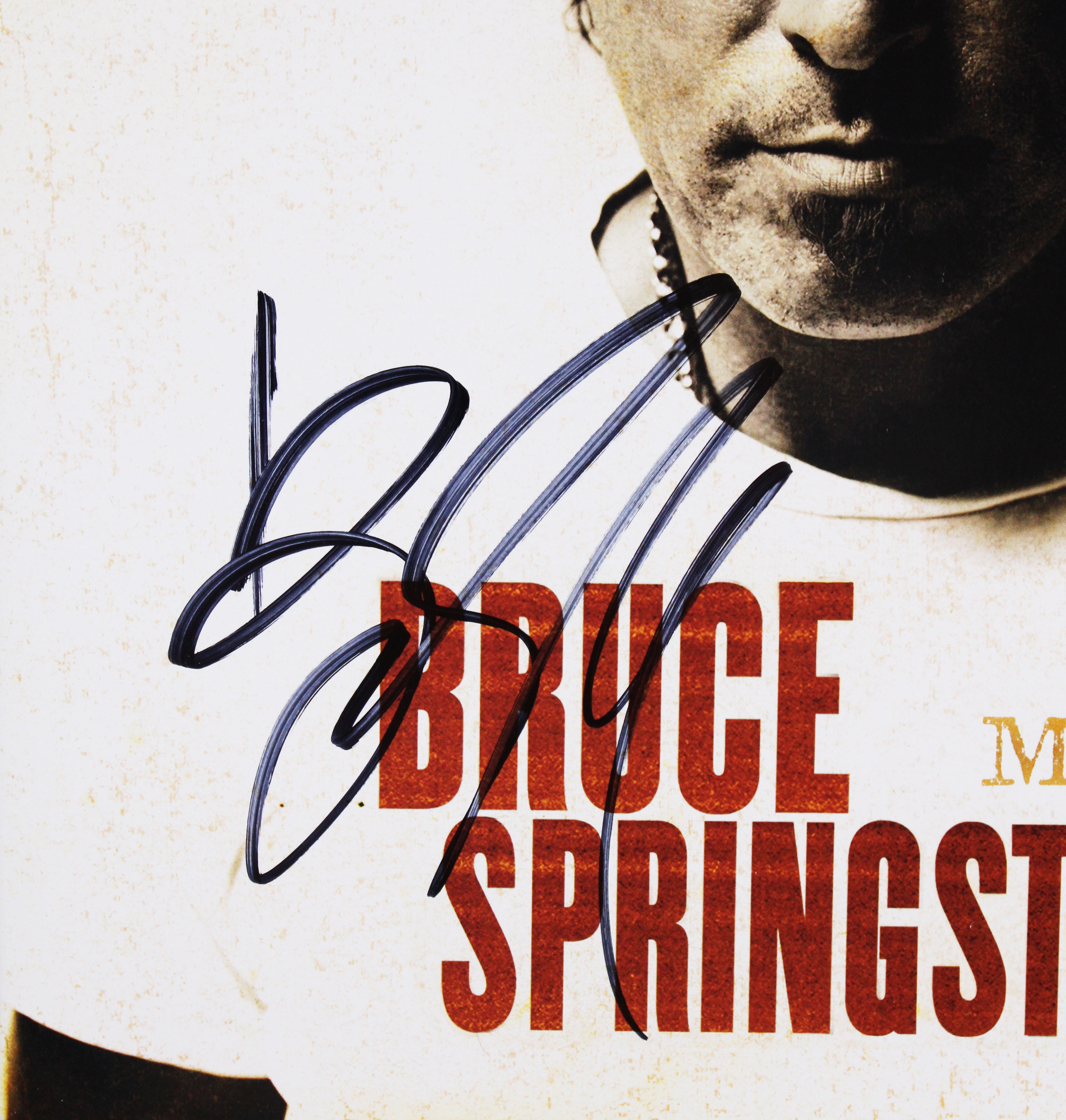 Bruce Springsteen Authentic Signed Magic Album Cover W/ Vinyl BAS #A70877