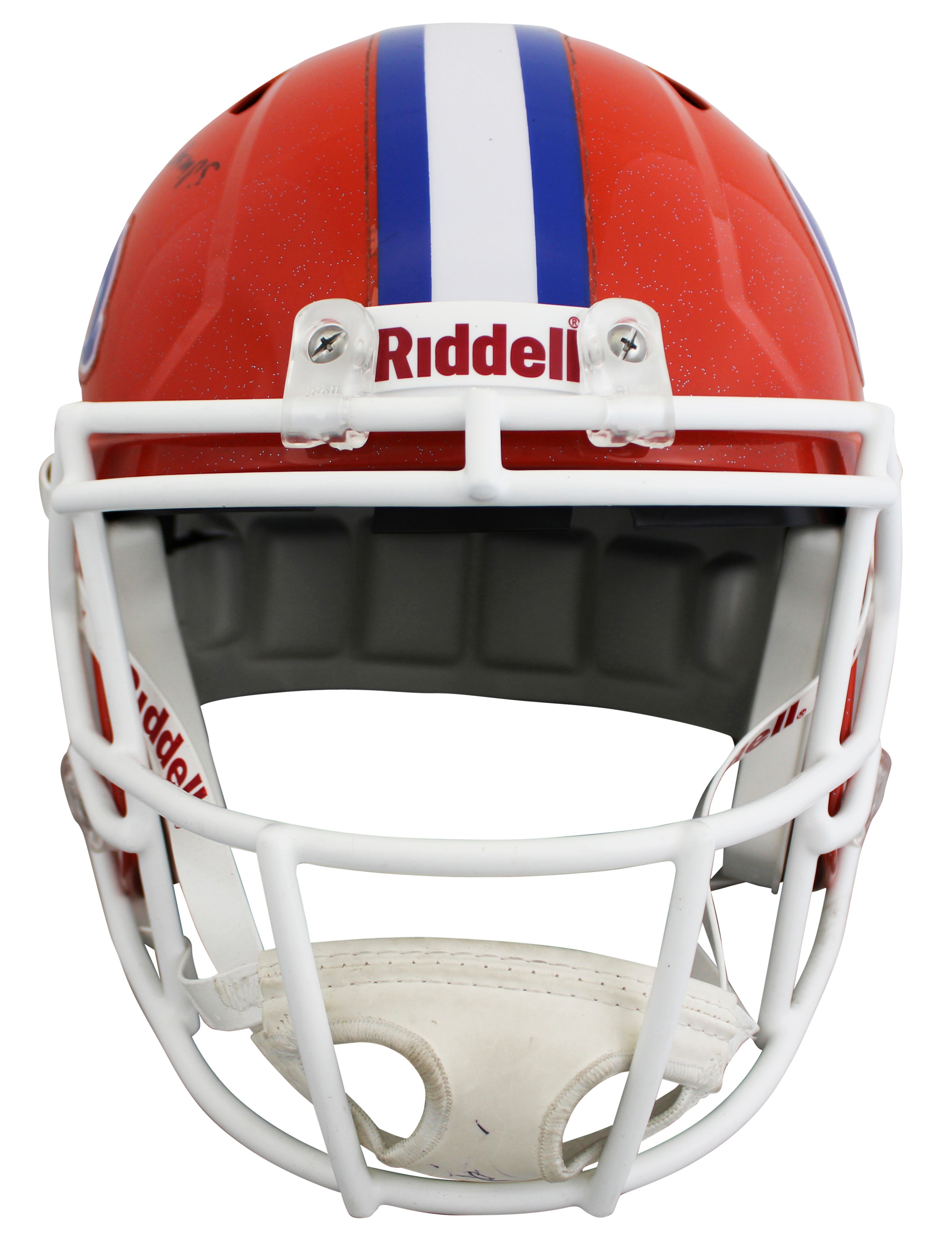 Florida Fred Taylor "96 Nat'l Champs" Signed F/S Speed Rep Helmet BAS W #W890734