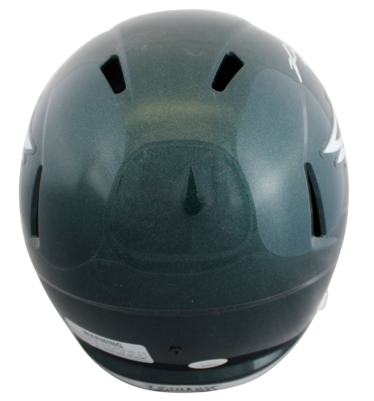 Eagles Jalen Carter Signed Full Size Speed Rep Helmet JSA Witness #WA984419