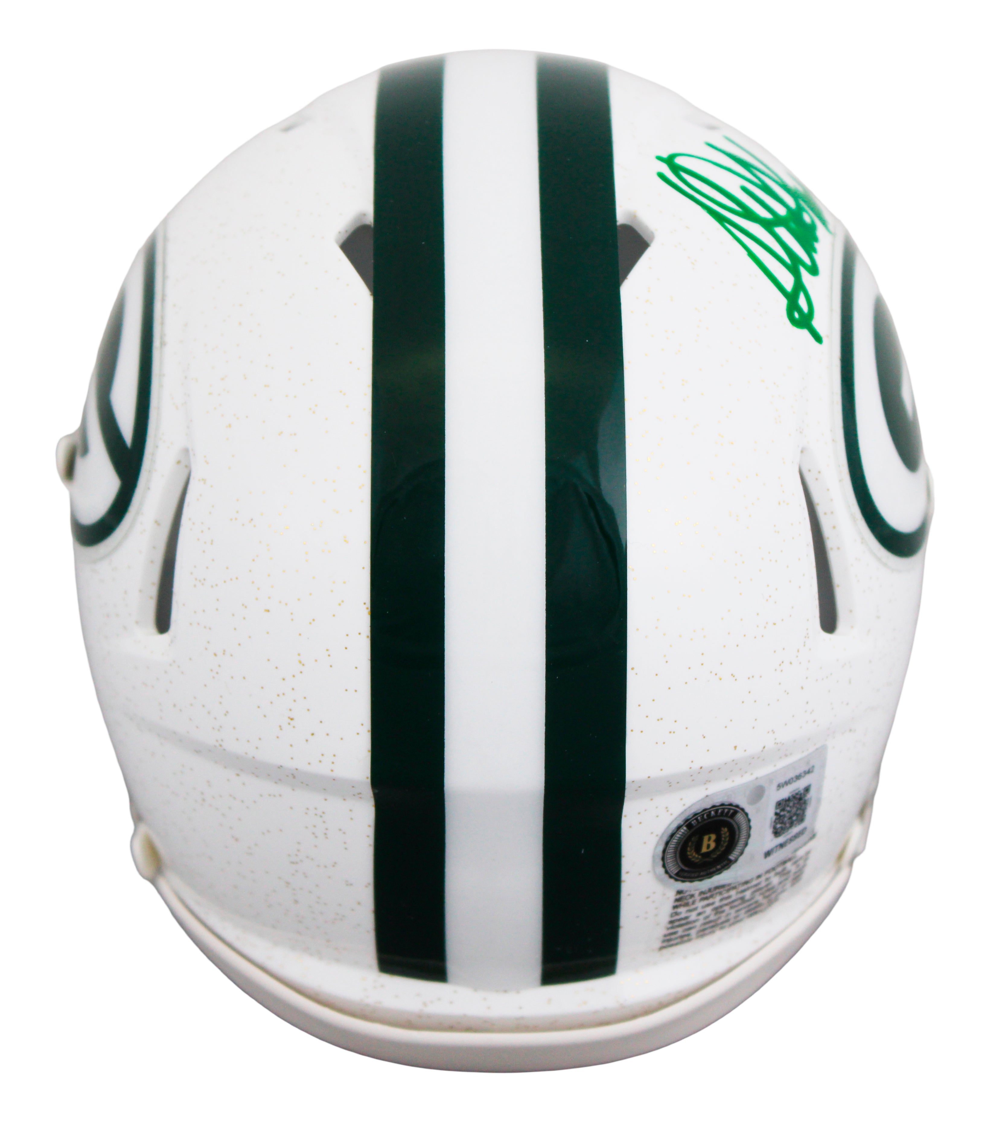 Packers Sterling Sharpe Signed 2024 On-Field Alt Speed Mini Helmet W/ Case BAS W