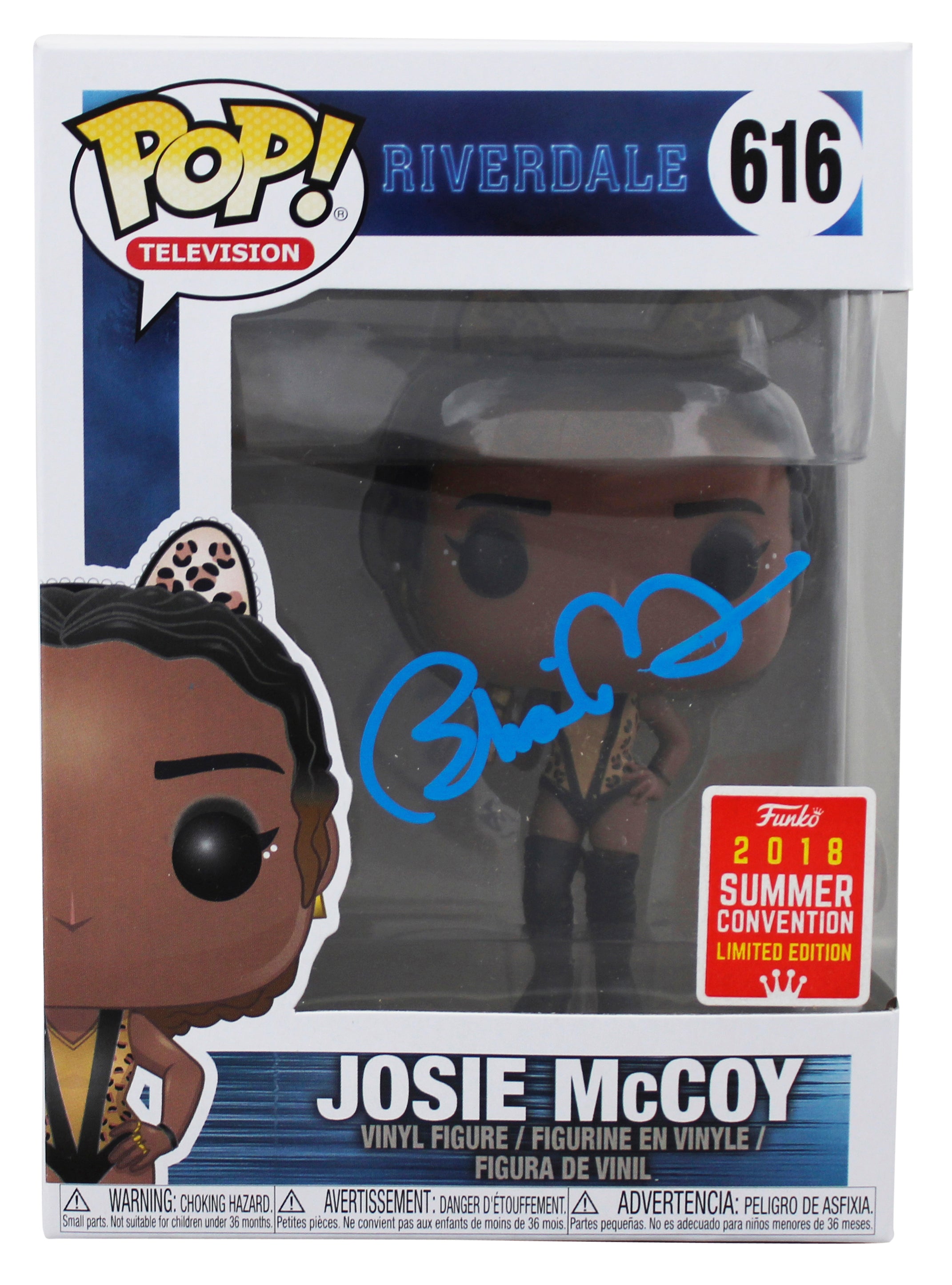 Ashleigh Murray Riverdale Signed Josie #616 Funko Pop Figure PSA/DNA #AK97722