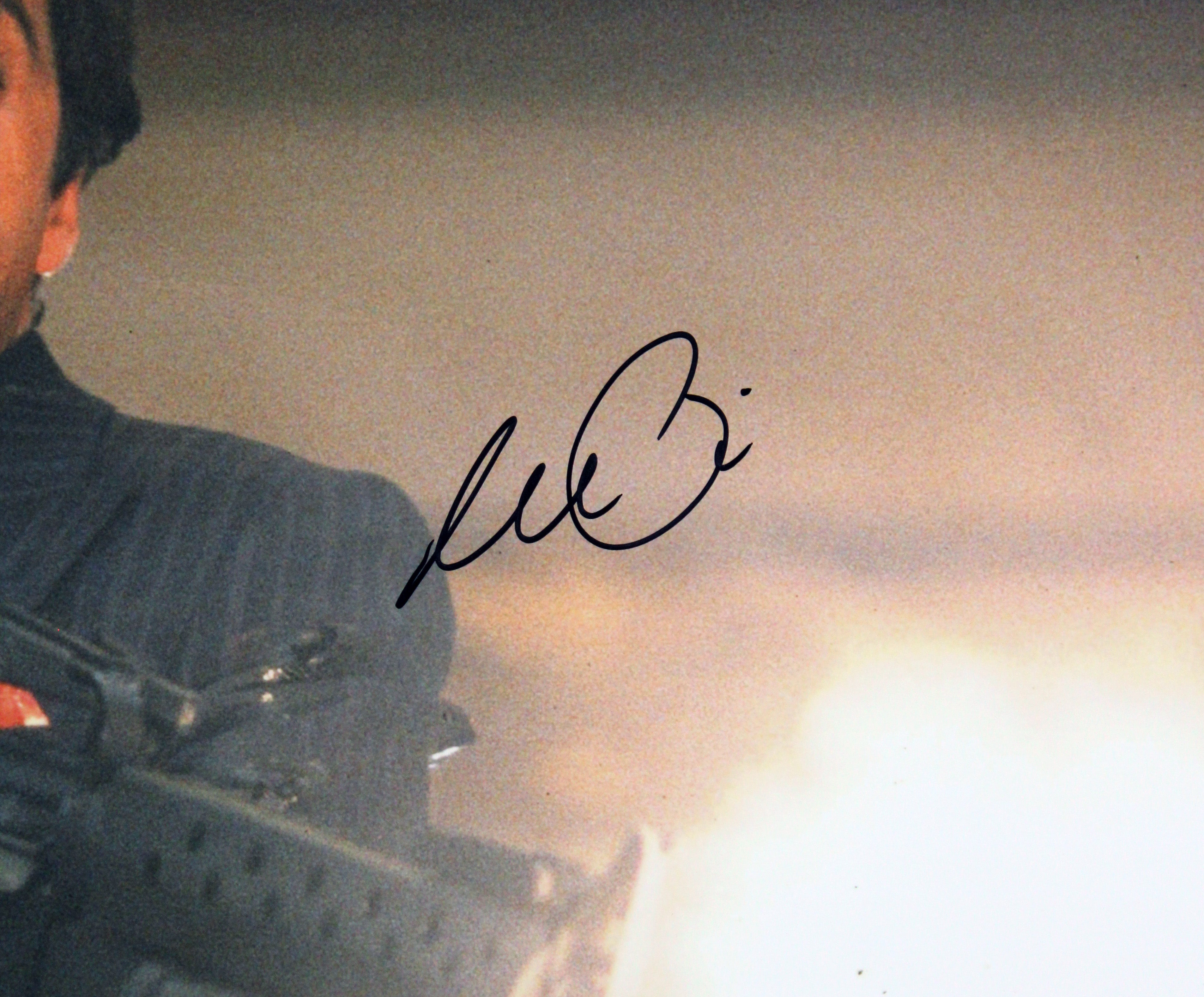 Al Pacino Scarface Authentic Signed 16x20 Horizontal Shooting Photo BAS 4